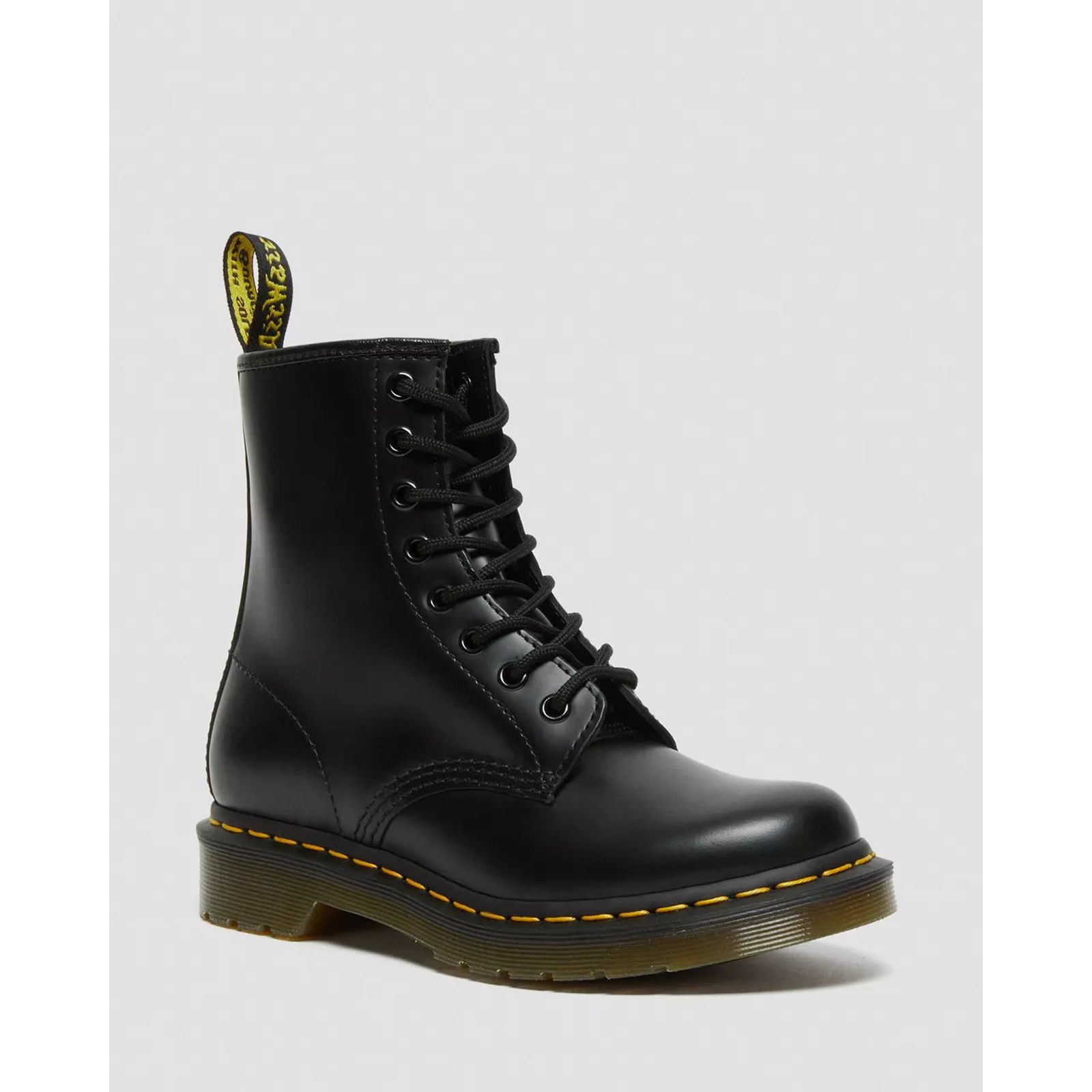 Dr. Martens Dr. Martens 1460W Womens 7 Black Smooth Leather 8 Eye Boots Size US 7 / IT 37 - 4 Thumbnail