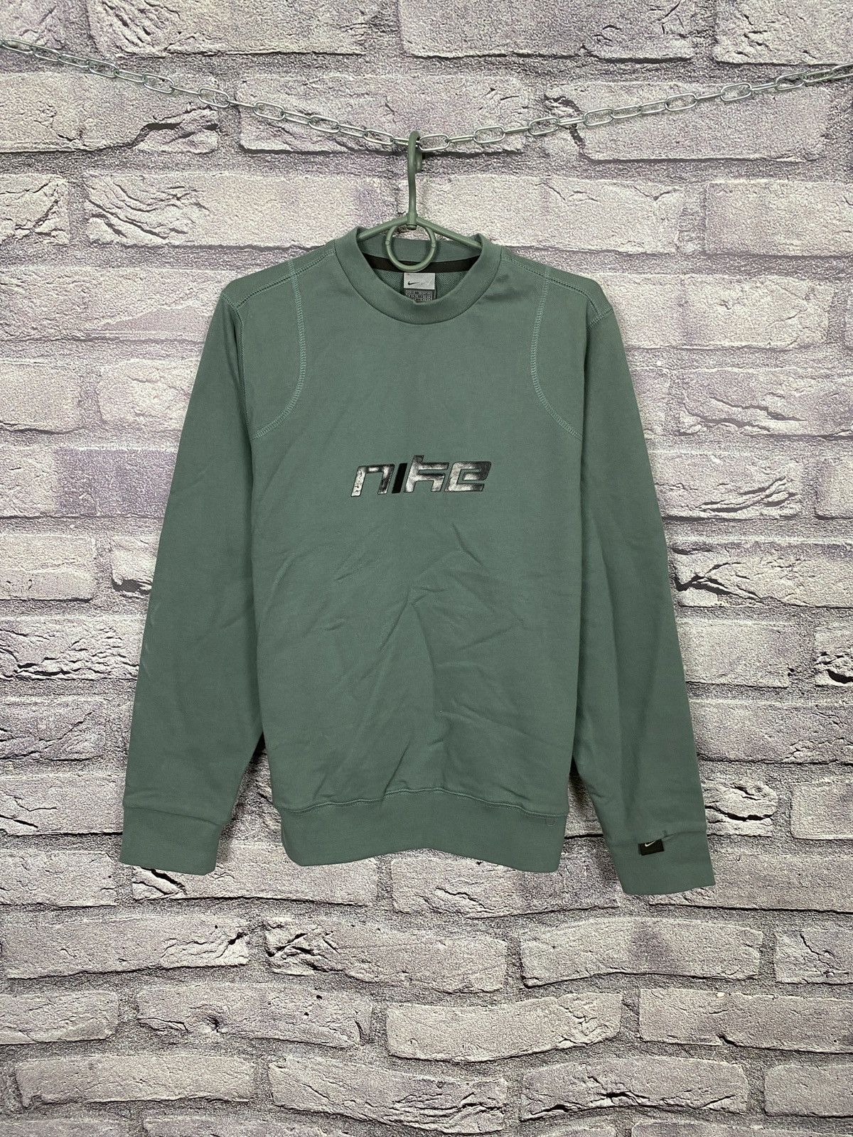 Vintage Vintage rare sweatshirt Nike big logo swoosh y2k acg Size US S / EU 44-46 / 1 - 1 Thumbnail