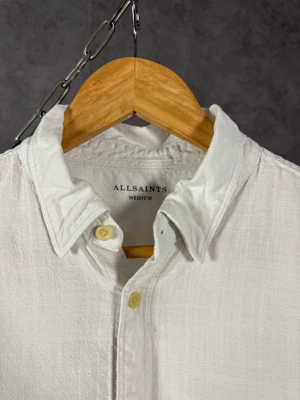 Allsaints Allsaints designer logo shirt Size US M / EU 48-50 / 2 - 4 Thumbnail