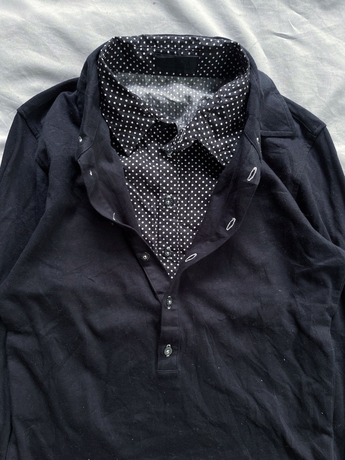 Japanese Brand JAPANESE DOUBLE LAYER A.S.M GOTHIC LONG SLEEVE Size US M / EU 48-50 / 2 - 3 Thumbnail