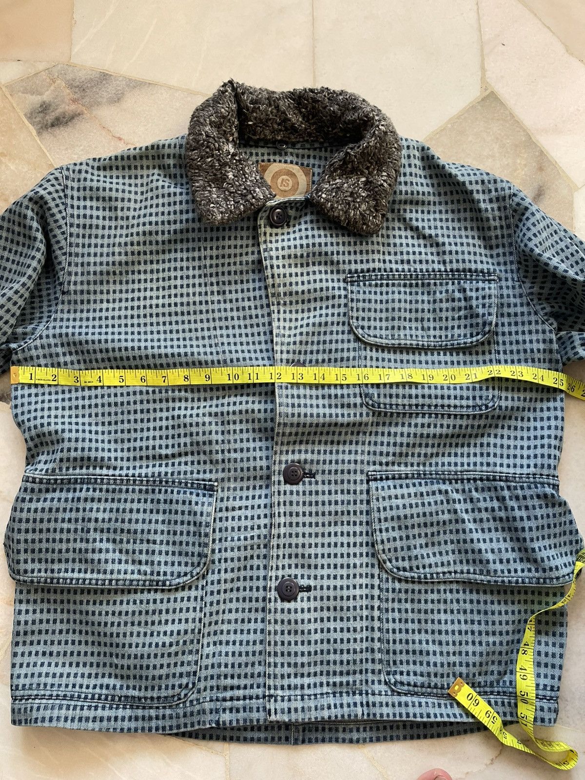 Issey Miyake 80s Rare Issey Miyake Back Pocket Indigo Blue Jacket #98 Size US XL / EU 56 / 4 - 12 Thumbnail