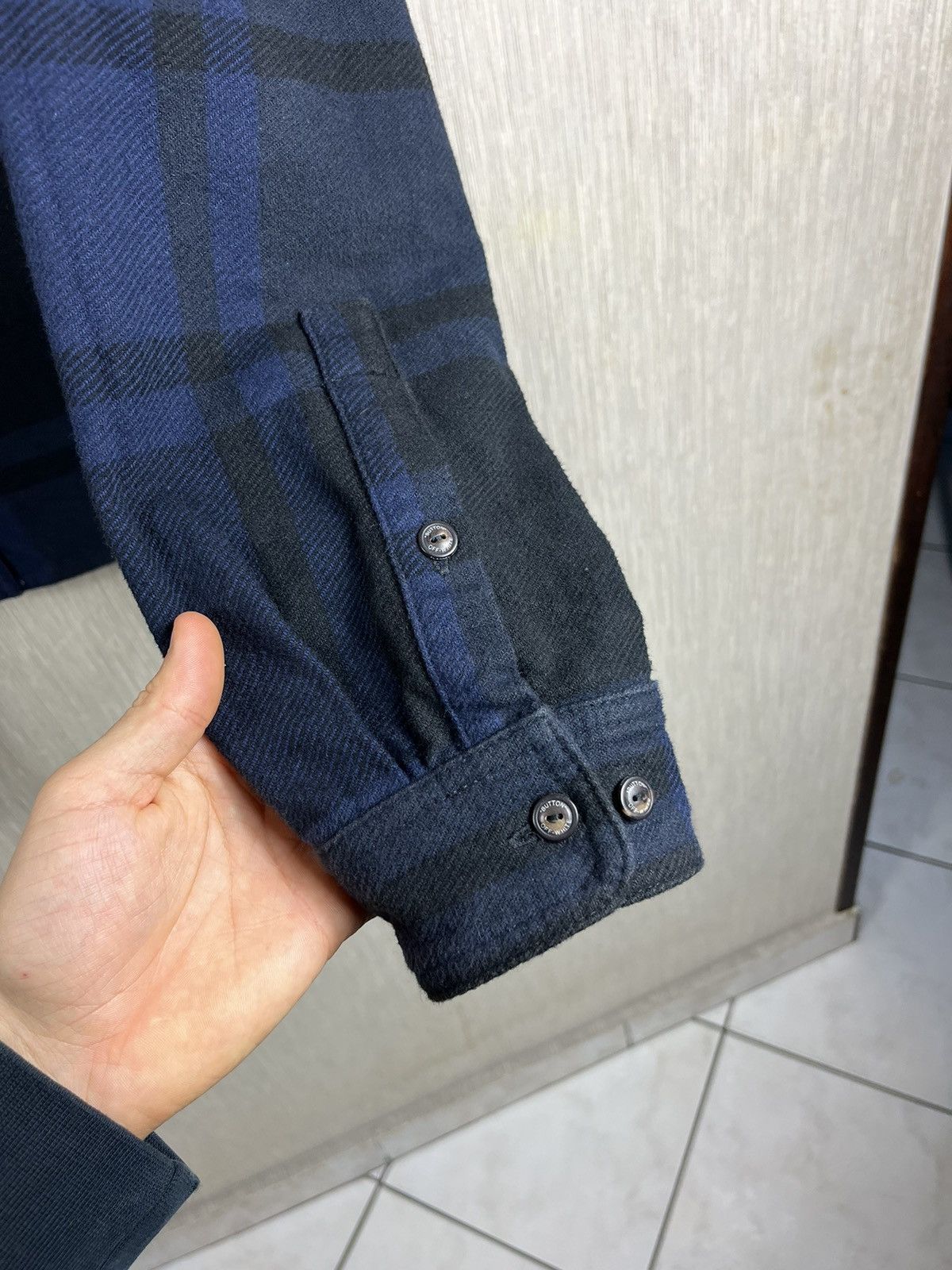Off-White Off-White Virgil Abloh flannel shirt jacket arrows pink logo Size US S / EU 44-46 / 1 - 13 Thumbnail