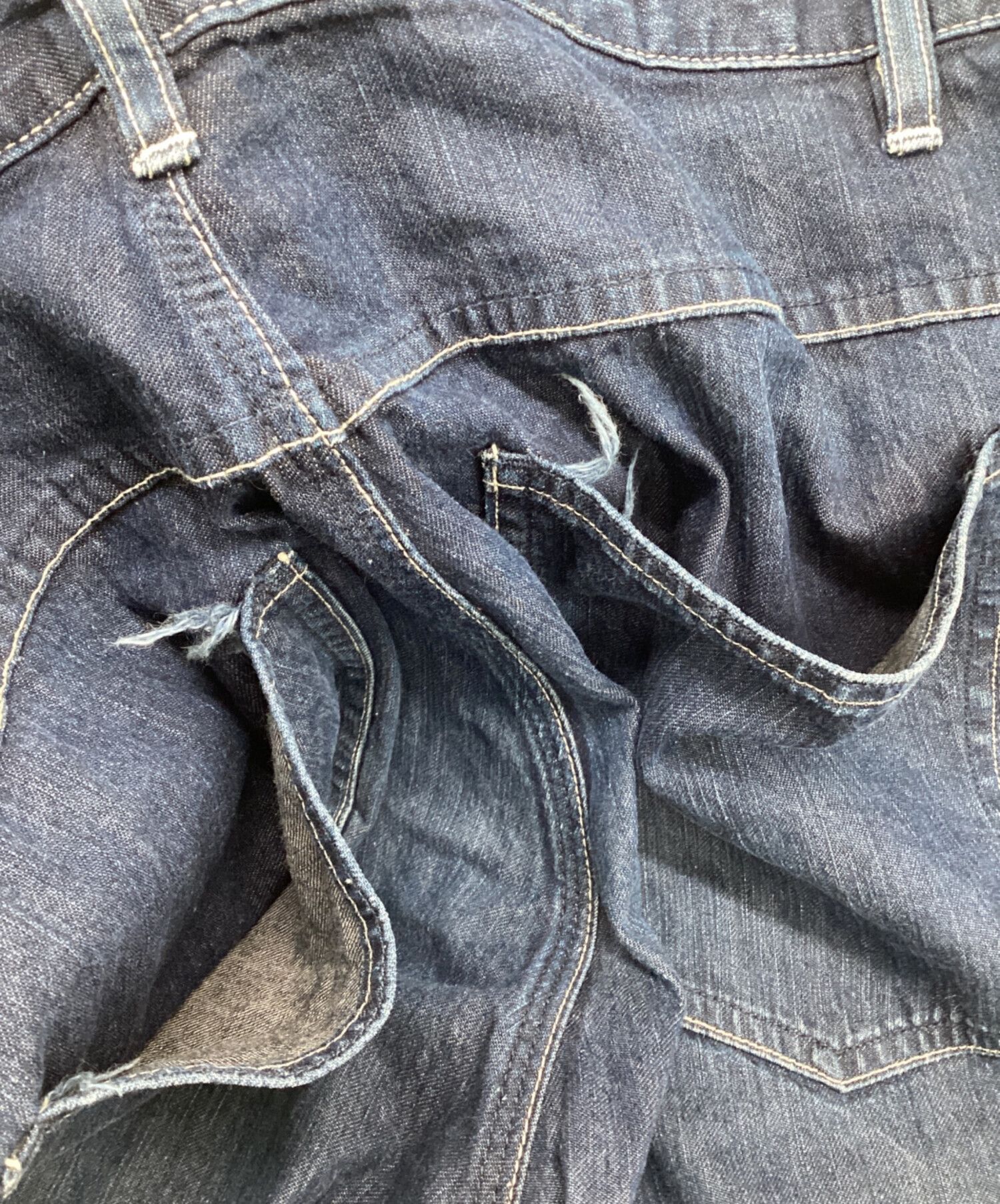 Auralee AURALEE HARD TWIST LIGHT DENIM PANTS 3 Size US 30 / EU 46 - 6 Thumbnail