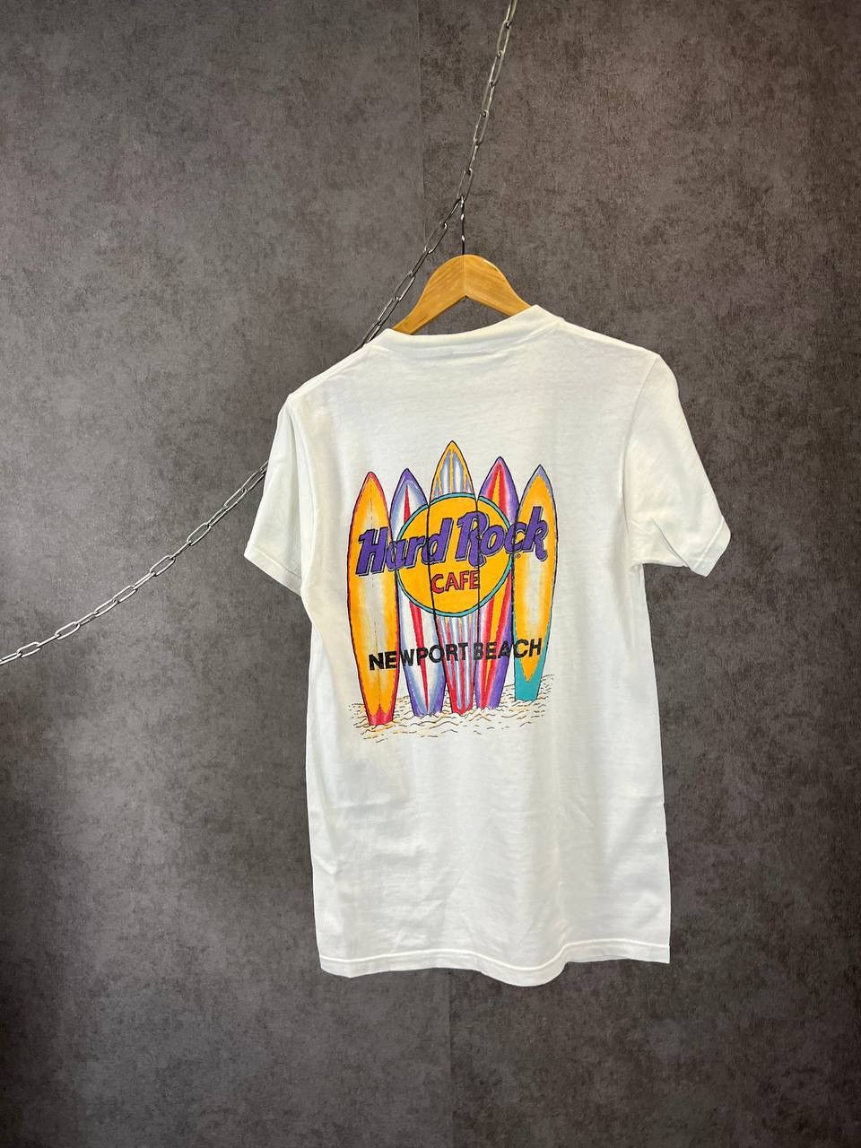 Hard Rock Cafe × Vintage Hard Rock Cafe Newport Beach made in USA vintage tee Size US XS / EU 42 / 0 - 2 Thumbnail