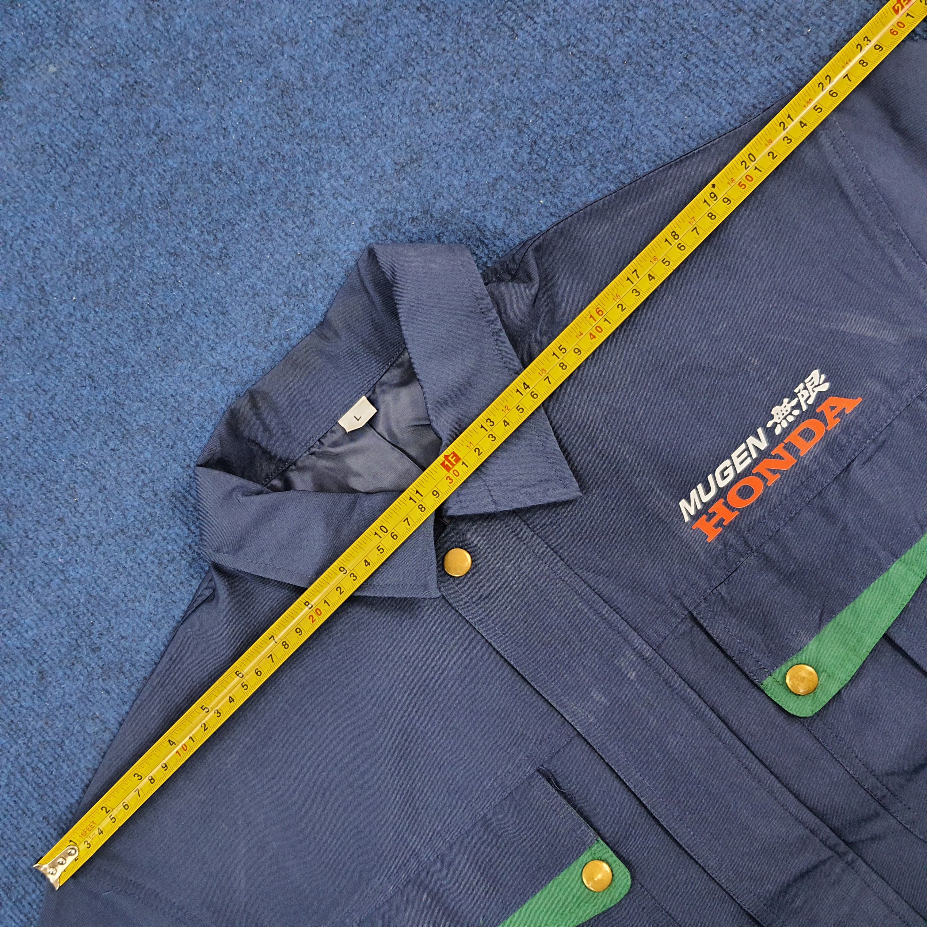Japanese Brand × Vintage Vintage Mugen Honda Japan Racing Motorsports Custom Jacket Size US M / EU 48-50 / 2 - 8 Thumbnail