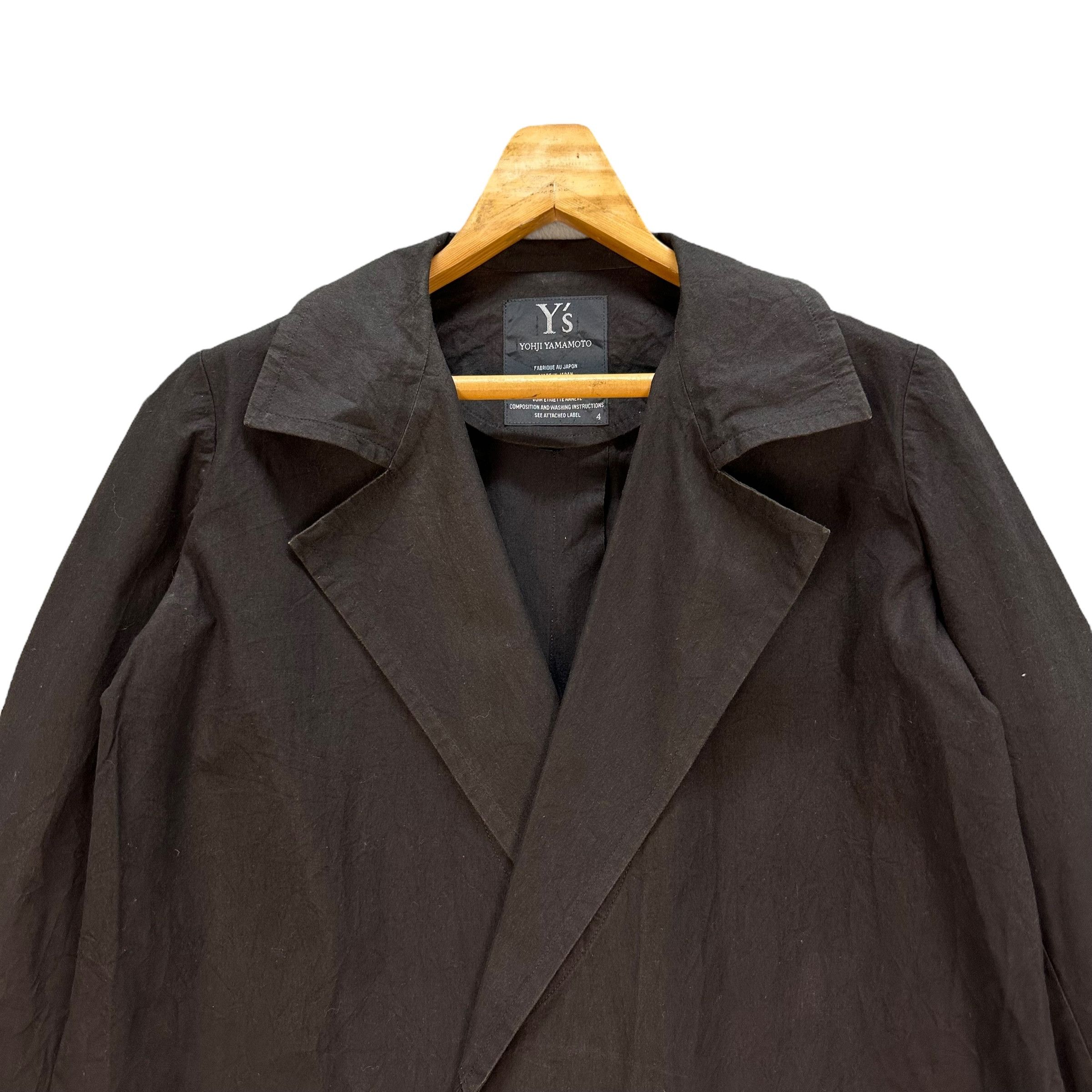 Y's Y's Yohji Yamamoto Buttonless Overcoat #A11-0260 Size US L / EU 52-54 / 3 - 2 Thumbnail