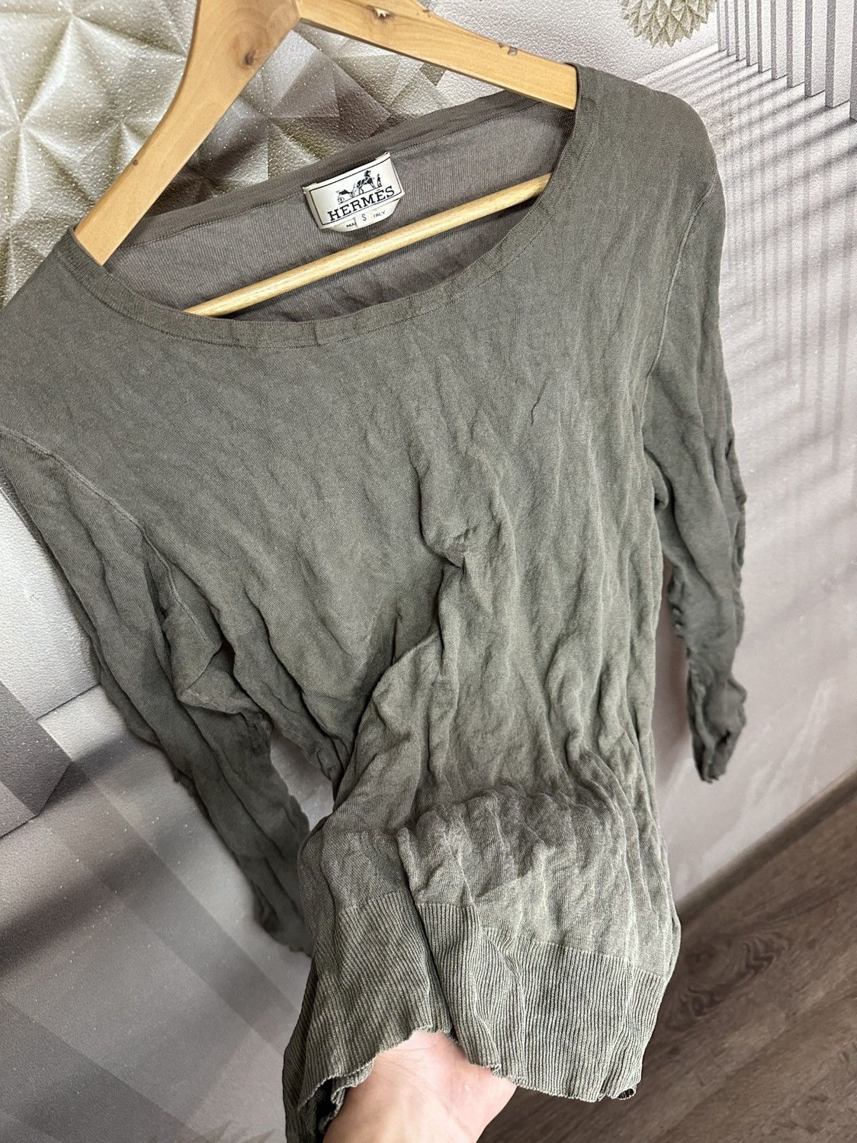 Hermes Hermes Silk Jumper Anant-Garde Women’s Luxury Size S / US 4 / IT 40 - 3 Thumbnail