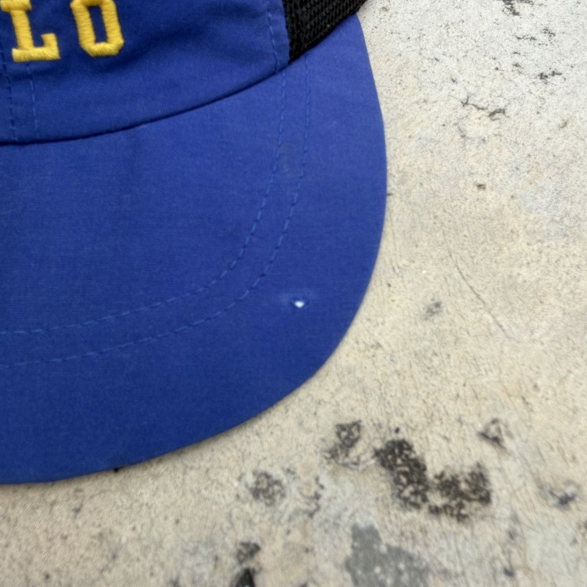 Polo Ralph Lauren Rare 90’s Polo Ralph Lauren USA flag Mesh nylon camp cap Size ONE SIZE - 4 Thumbnail