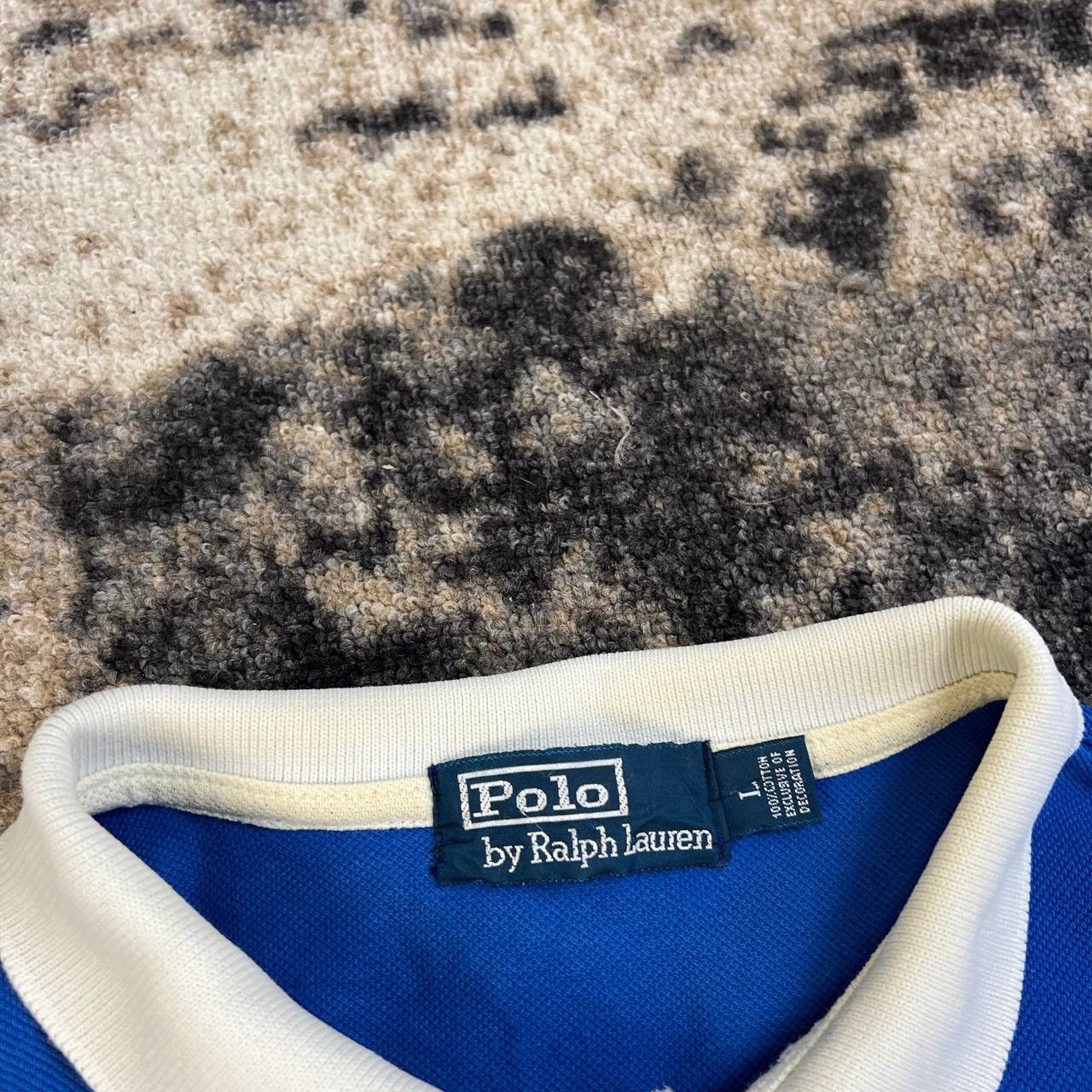 Polo Ralph Lauren Polo Ralph Lauren Luxury Big Logo Rare Rugby Polo T-Shirt Size US L / EU 52-54 / 3 - 4 Thumbnail