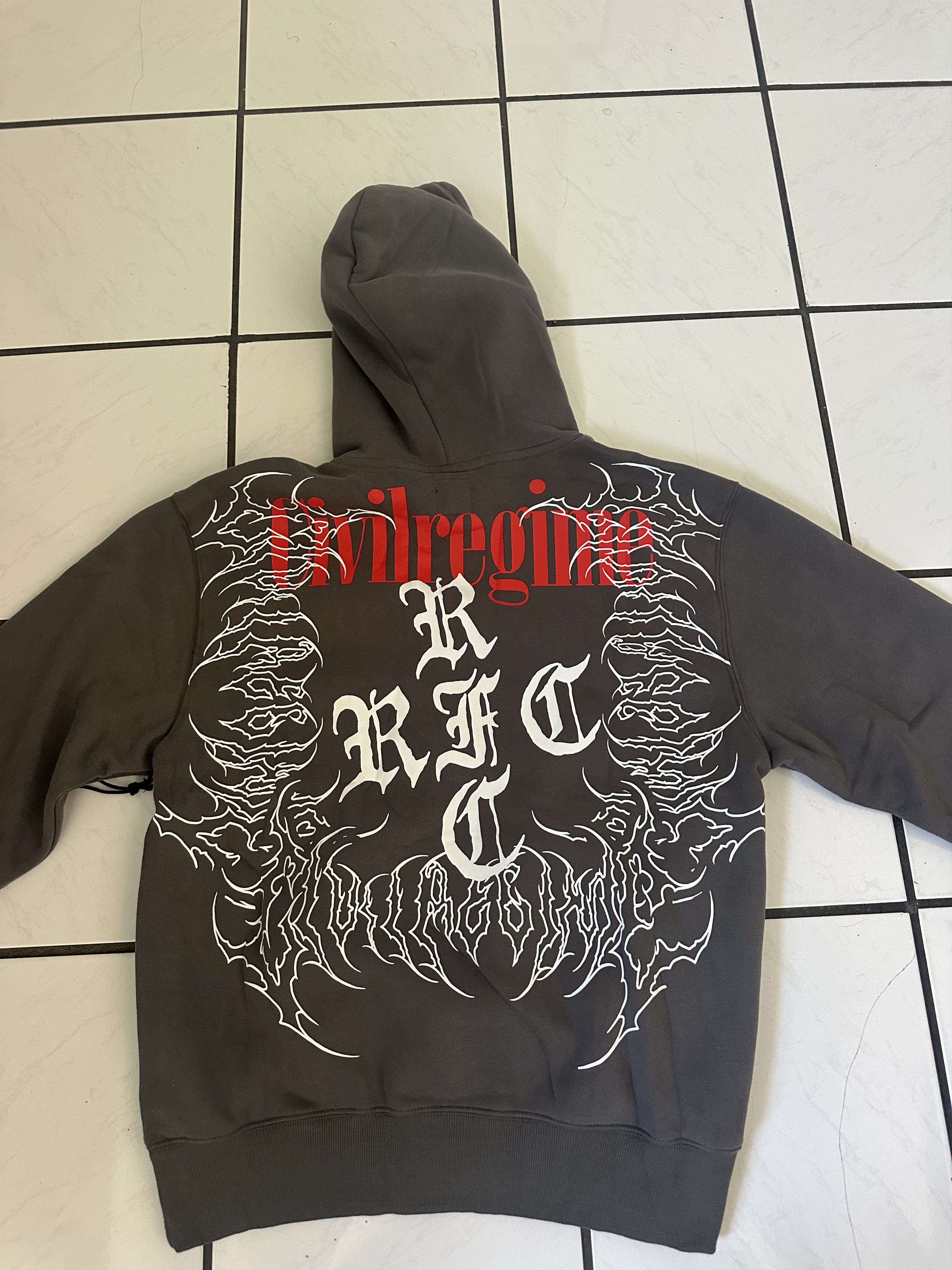 Civil Regime Civil regime bloom bankai hoodie grey large oversized Size US L / EU 52-54 / 3 - 9 Thumbnail