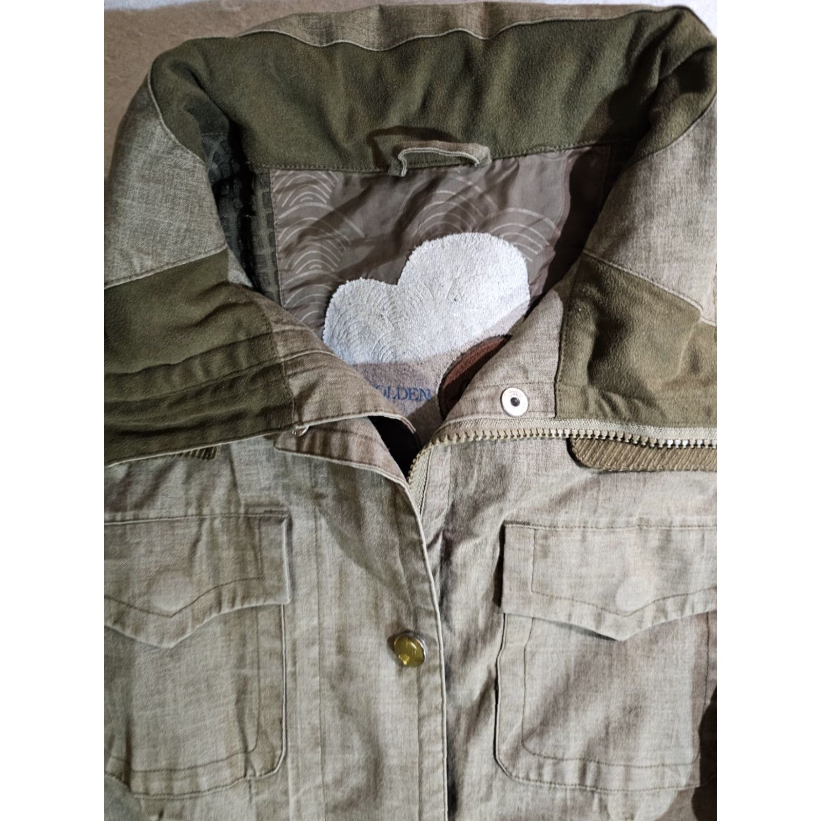Vintage Holden Signature Ski Snowboard Jacket Women's Medium Olive Green Outerwear Size M / US 6-8 / IT 42-44 - 3 Thumbnail