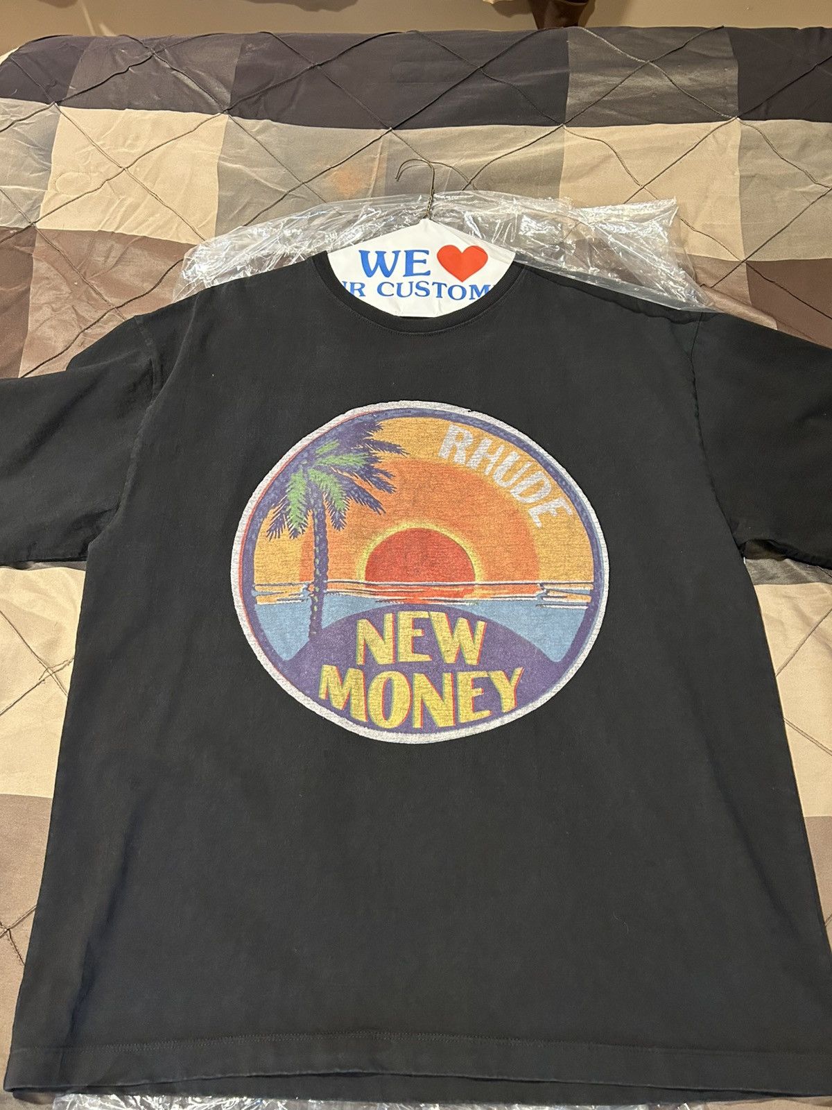 Rhude Rhude new money t shirt Size US M / EU 48-50 / 2 - 1 Thumbnail