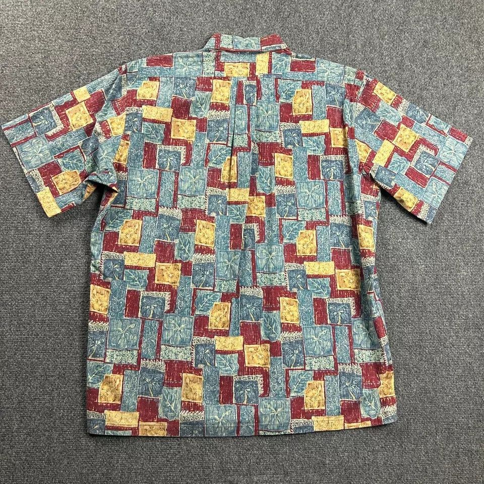 Reyn Spooner × Vintage Vintage Reyn Spooner Shirt Mens Large Hawaiian 90s Size US L / EU 52-54 / 3 - 4 Thumbnail