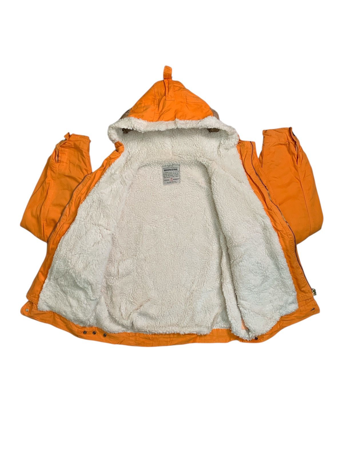 Japanese Brand Rare Design Maiden Voyage Special Products Sherpa Jackets Size XL / US 12-14 / IT 48-50 - 4 Thumbnail