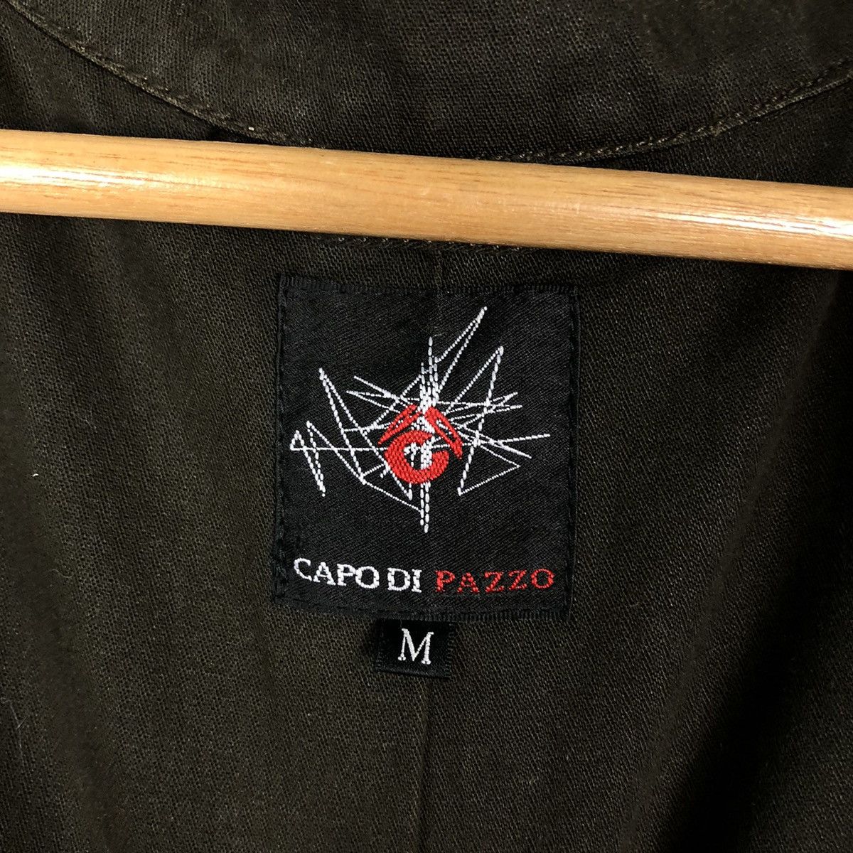 Japanese Brand 🔥Chore Jacket Punk Design Capo Di Pazzo Biker Racer Wear Size US M / EU 48-50 / 2 - 16 Thumbnail