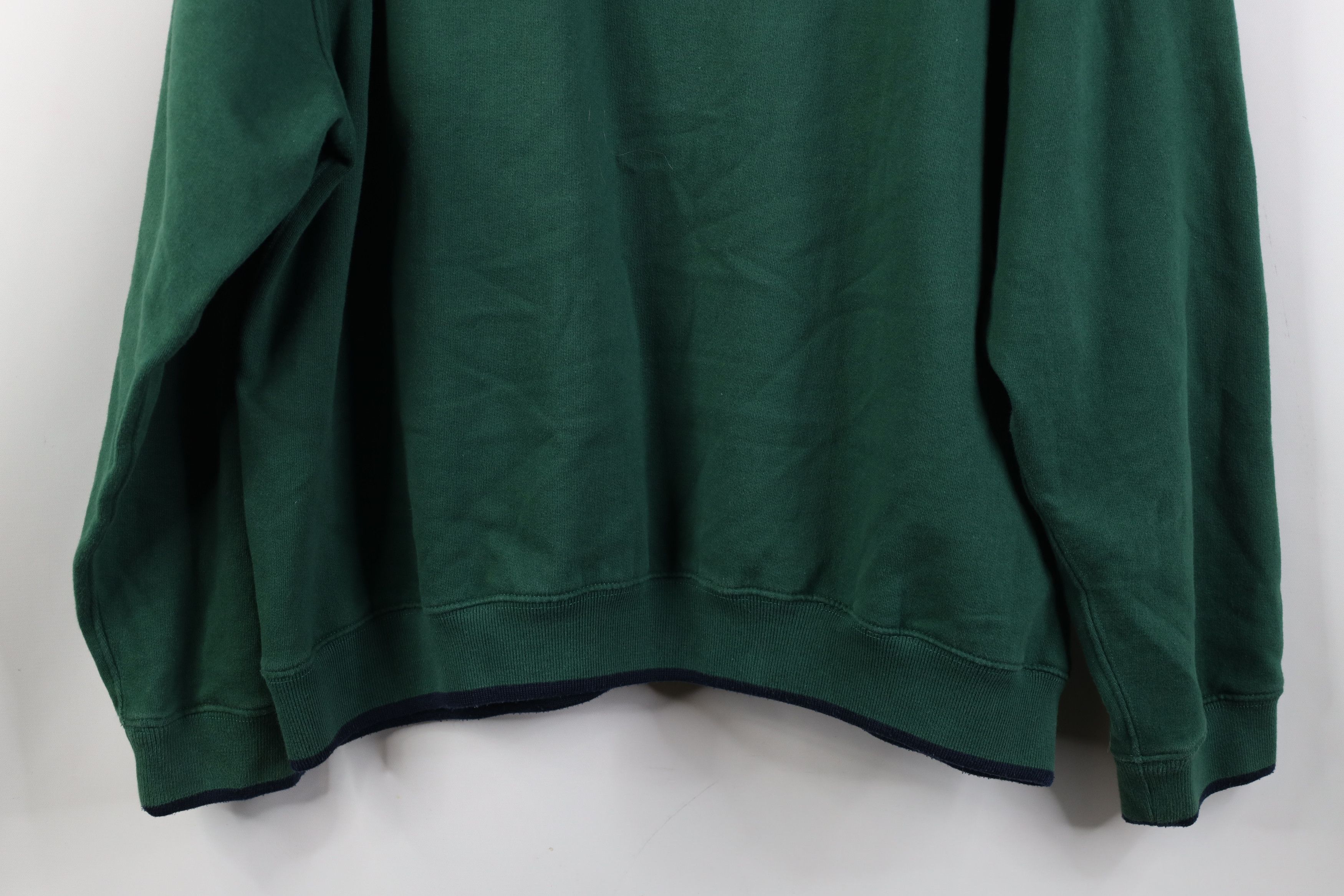 Vintage Vintage 90s Streetwear Argyle Golf Crewneck Sweatshirt Green Size US XL / EU 56 / 4 - 12 Thumbnail