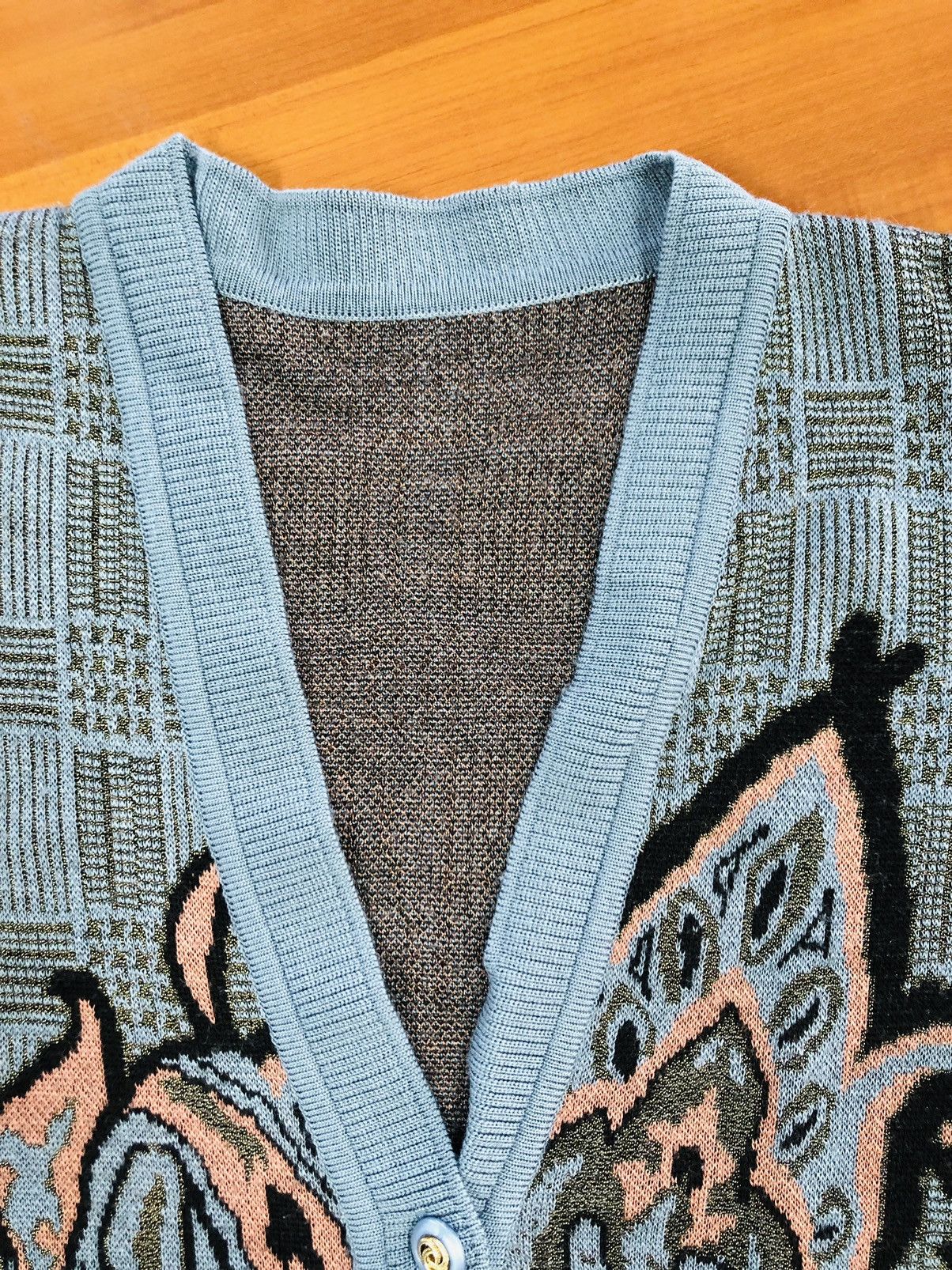 Vintage Unbranded Traditional Cardigan Size M / US 6-8 / IT 42-44 - 8 Thumbnail
