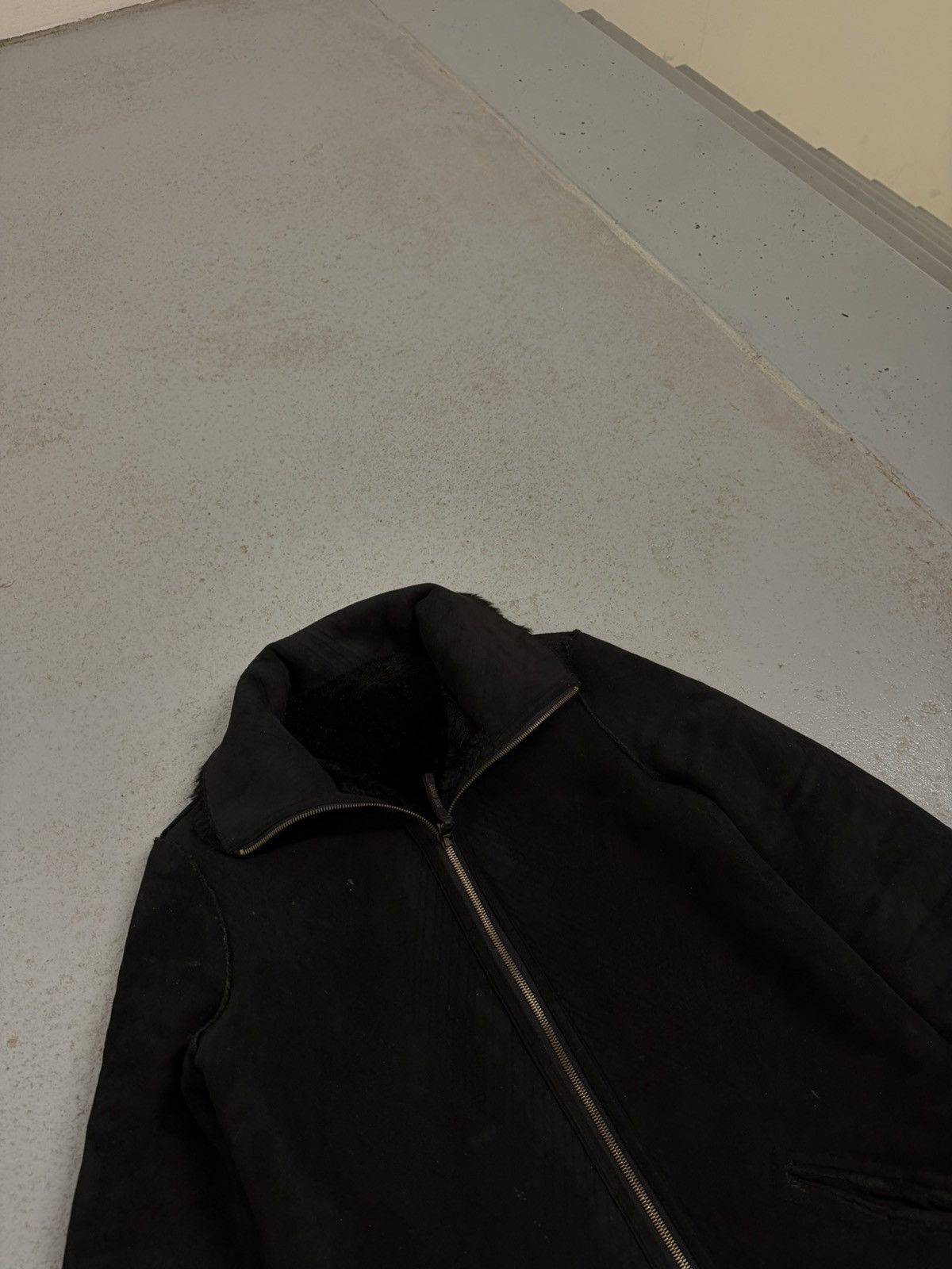 Armani Armani Jeans Fur /Suede Reversible Coat Size L / US 10 / IT 46 - 23 Thumbnail