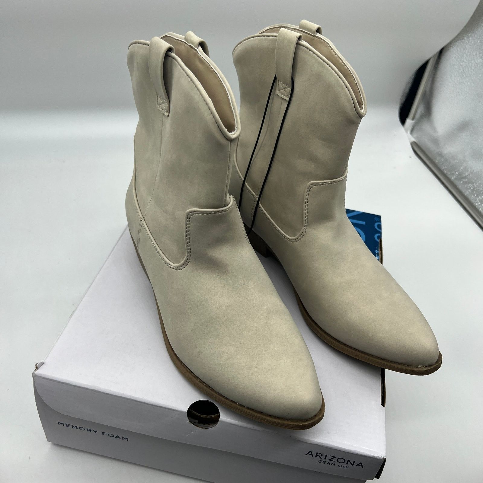 Other Arizona Jean Co Womens Western Heel Bootie Size US 8 / IT 38 - 3 Thumbnail