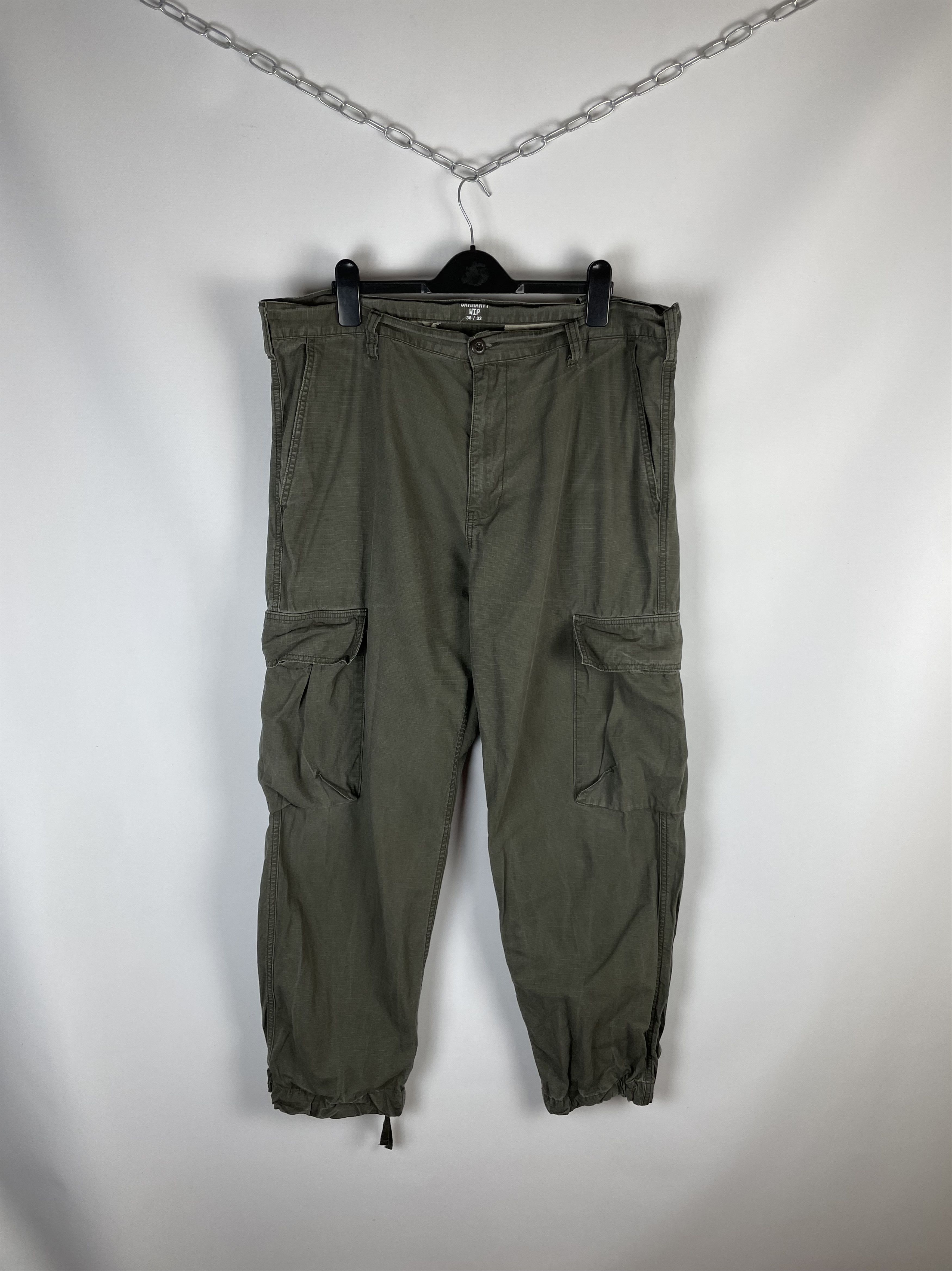 Carhartt × Vintage Vintage Carhartt Cargo Pants Size US 38 / EU 54 - 5 Thumbnail