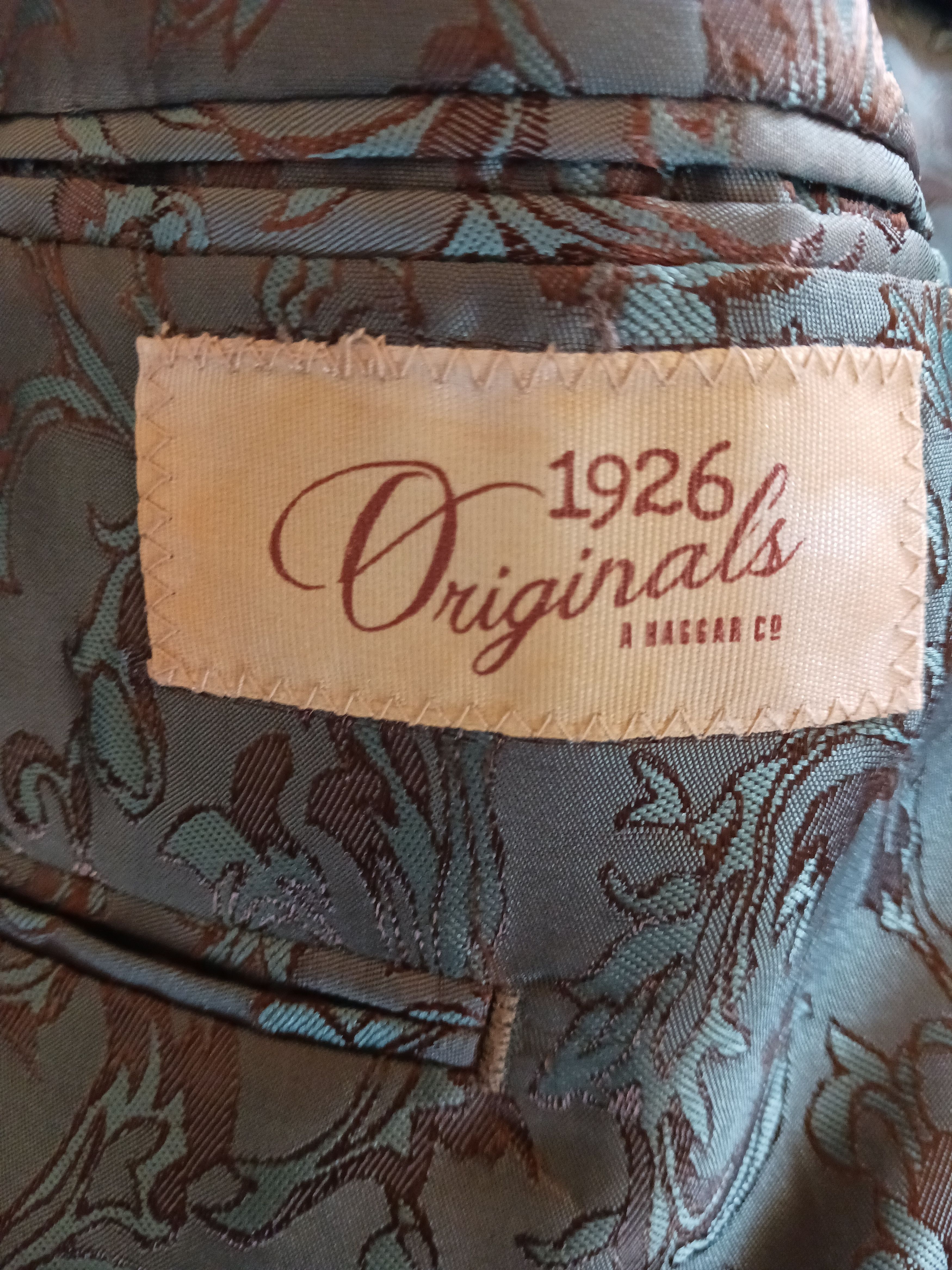 Haggar NWOT 1926 Original 2 Button Textured Blazer Size 42L - 4 Thumbnail