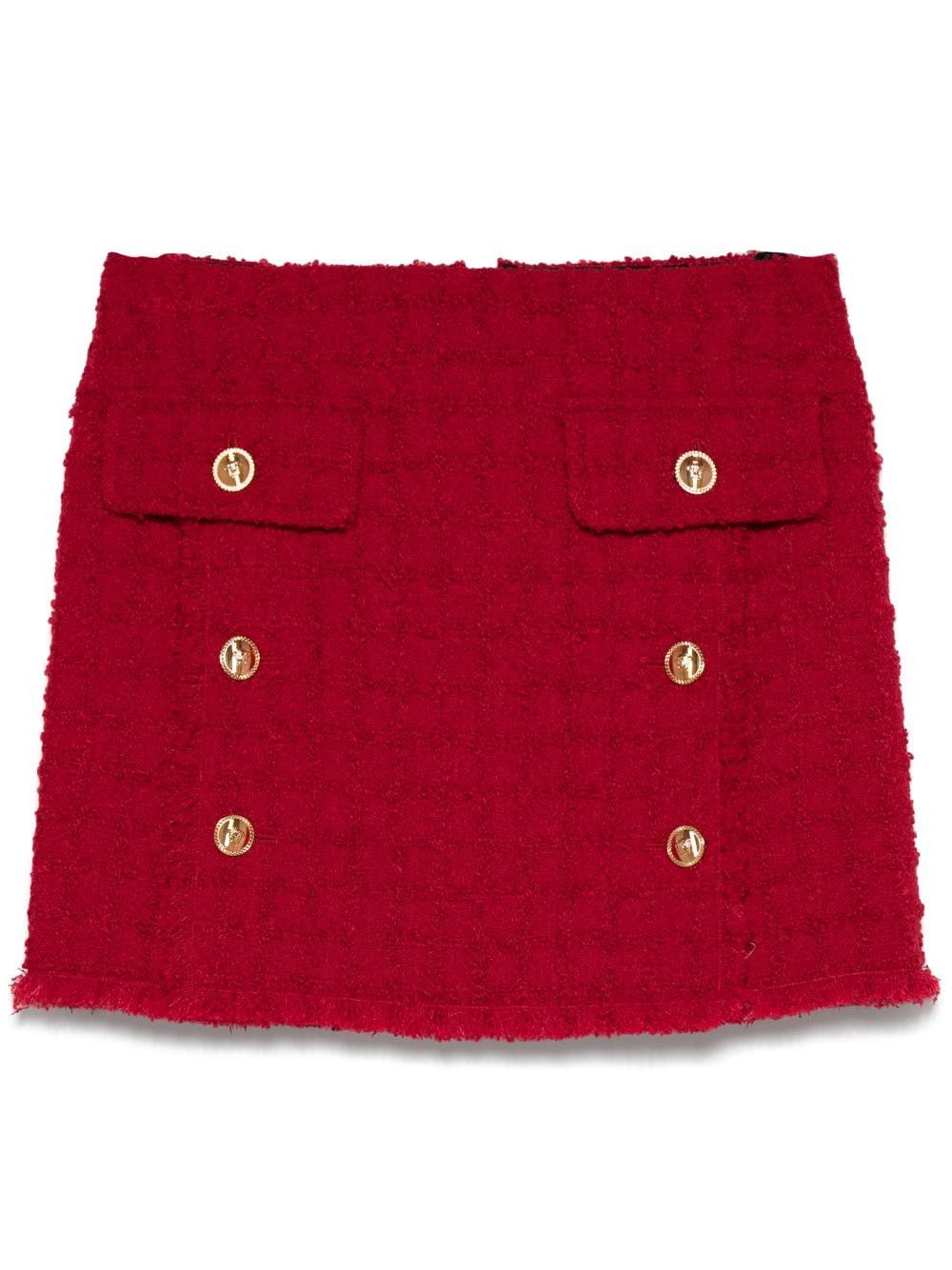 Versace WOOL TWEED SKIRT Size 27" / US 4 / IT 40 - 1 Thumbnail