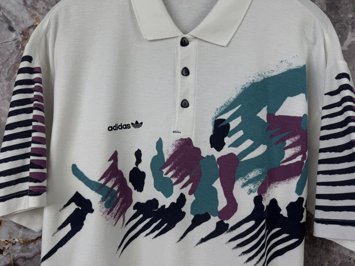Adidas Men’s Adidas Polo Shirt Vintage Size Large Size US L / EU 52-54 / 3 - 5 Thumbnail