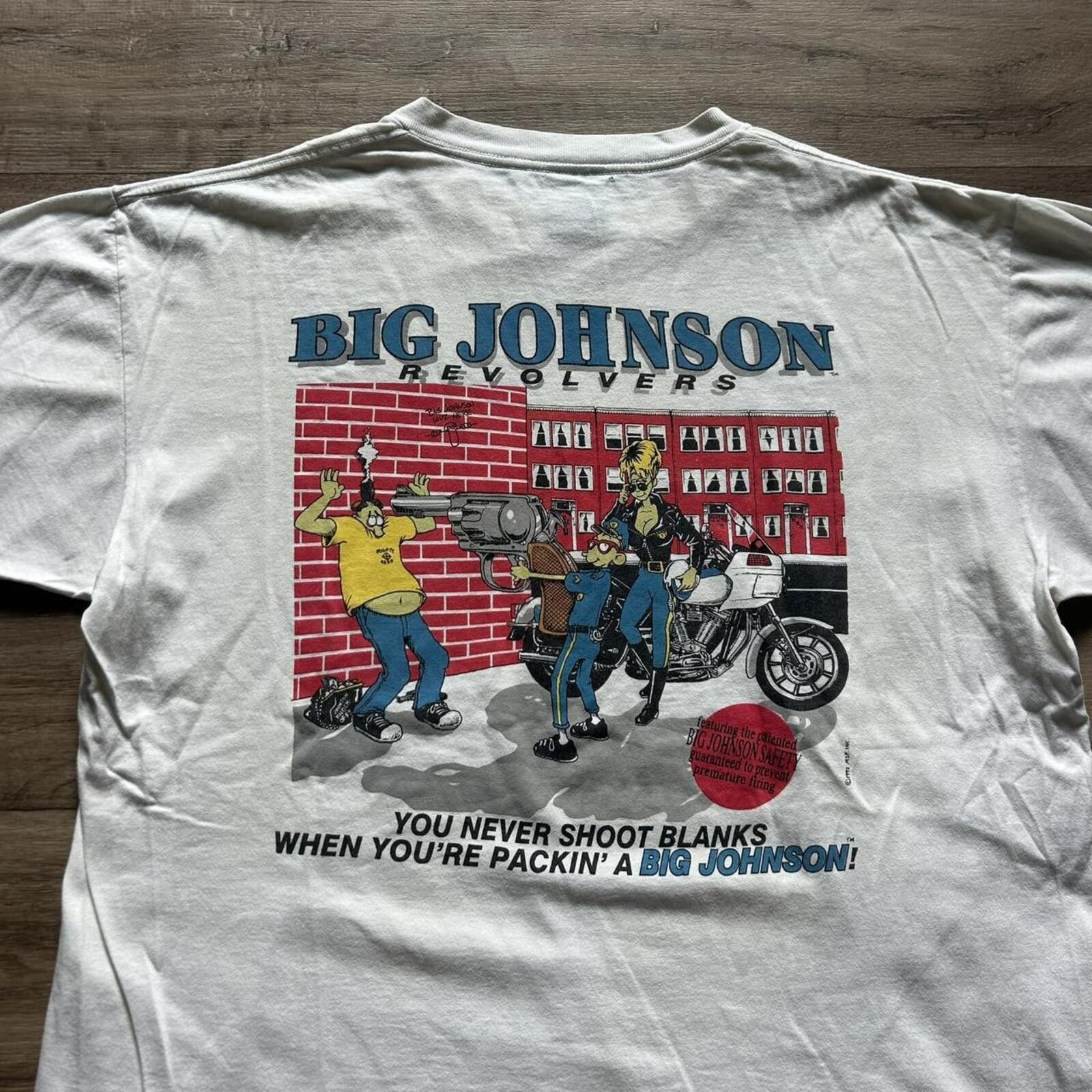 Other Vintage 1992 Big Johnson Graphic t shirt Size US XL / EU 56 / 4 - 2 Thumbnail