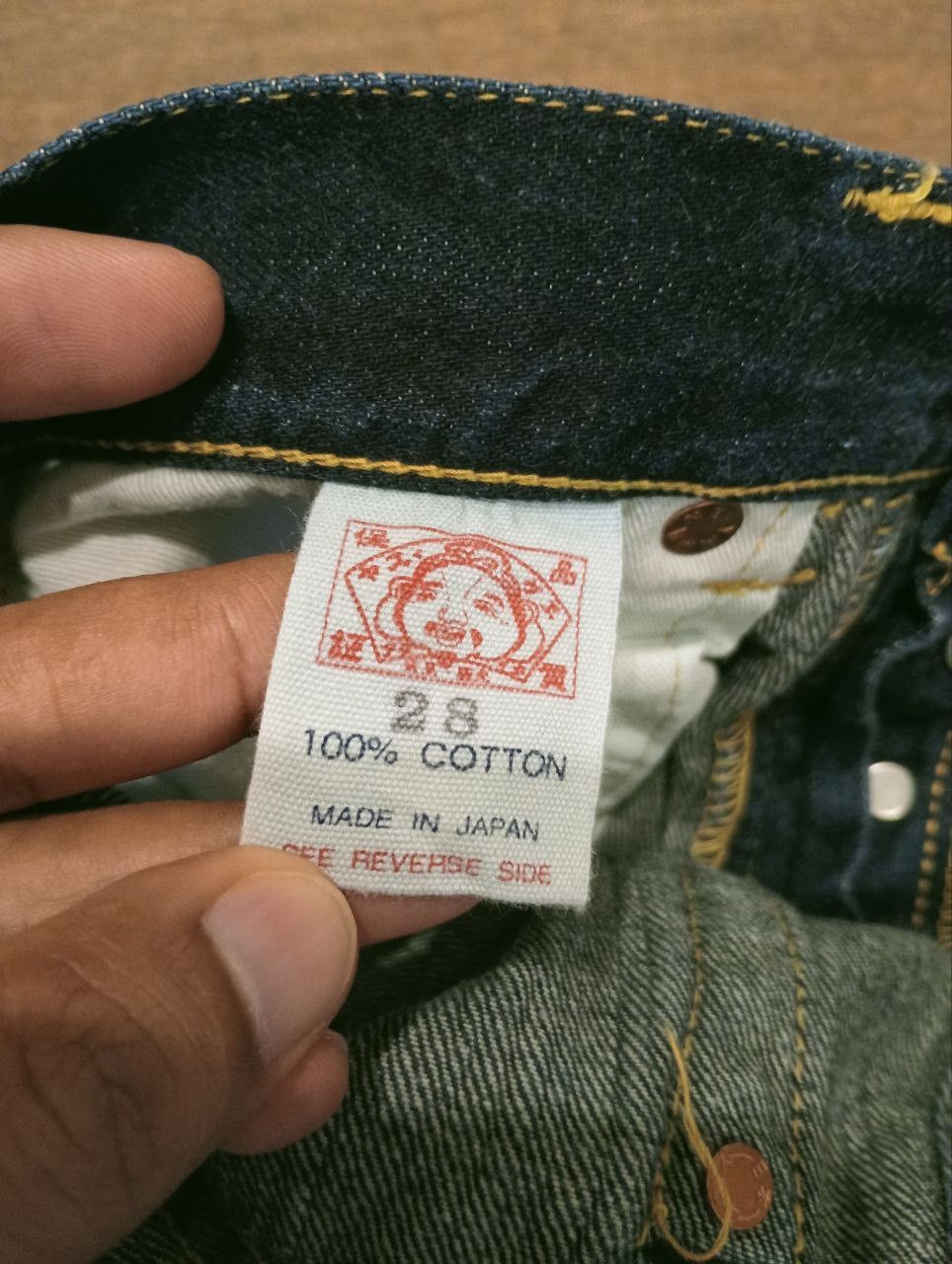Evisu EVISU DONNA SELVEDGE JEANS - SIZE 28 Size 28" / US 6 / IT 42 - 9 Thumbnail