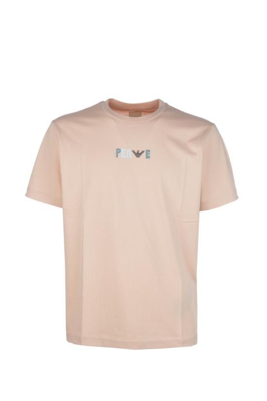 Emporio Armani EMPORIO ARMANI Men T-Shirts EM001717AF14836 F4033 PINK Size US M / EU 48-50 / 2 - 1 Thumbnail