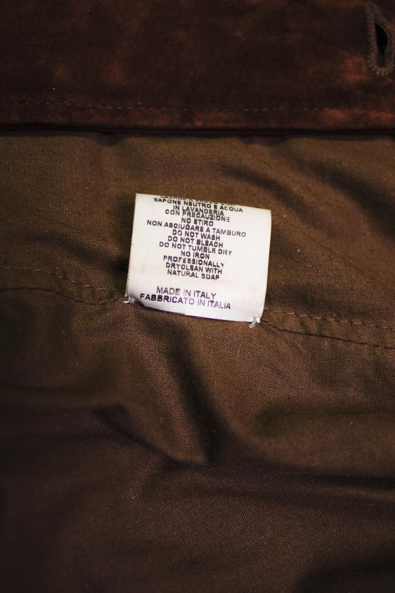 Maison Margiela Maison Margiela Suede Trench Coat, Slim Fit, Size 50 Size US M / EU 48-50 / 2 - 6 Thumbnail