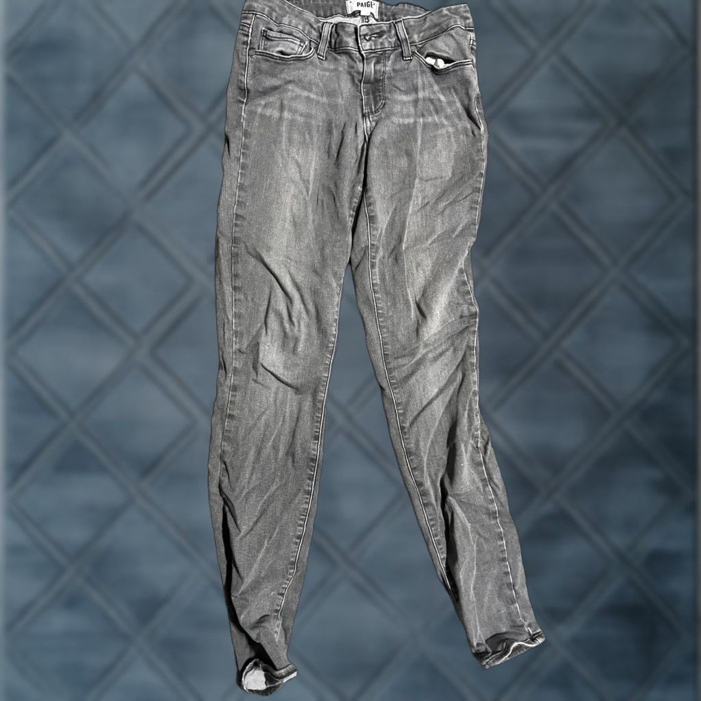 Paige Paige Jeans Womens Size 27 Gray Verdugo Ultra Skinny Denim Casual Ladies 28x29 Jeans Skinny Gray Womens 27 Age? Size 27" / US 4 / IT 40 - 1 Thumbnail