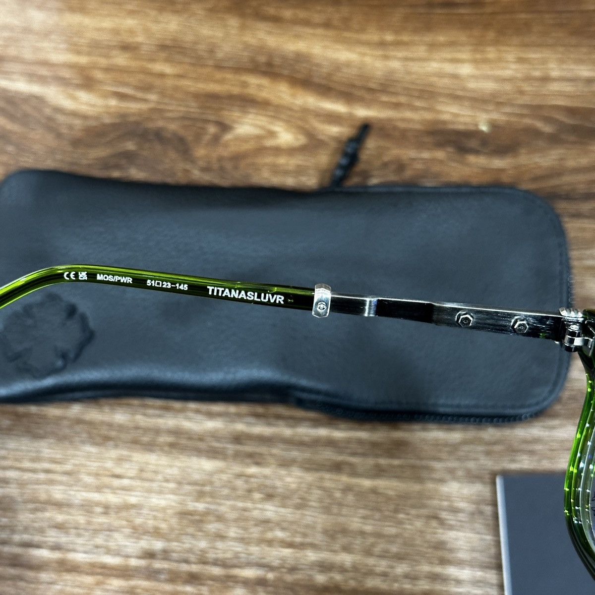 Chrome Hearts CHROME HEARTS TITANASLUVR EYEGLASSES Size ONE SIZE - 8 Thumbnail
