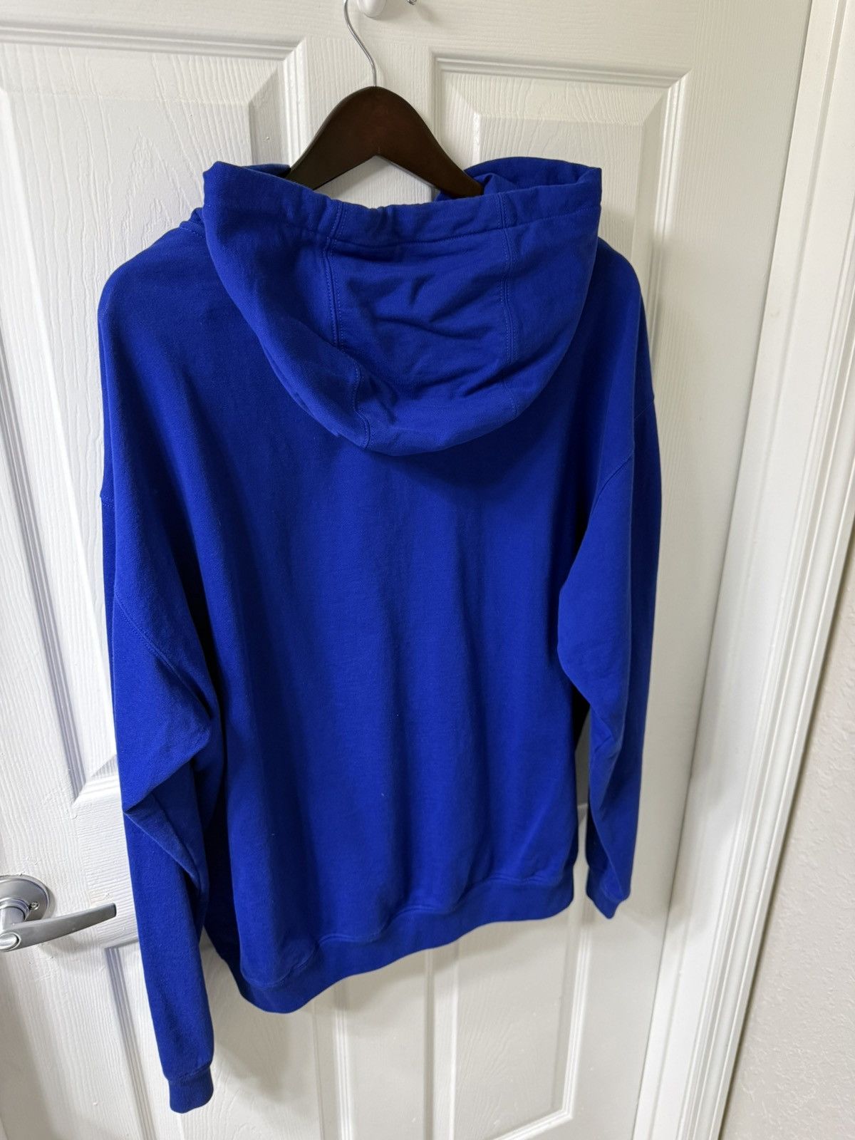 Versace Versace Milano Logo Hoodie Blue Mitchel Fit Fits XL Size US XL / EU 56 / 4 - 5 Thumbnail