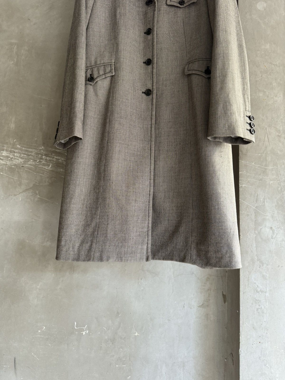 Miu Miu MIU MIU 2010FW Archive Grey Military Coat Size M / US 6-8 / IT 42-44 - 3 Thumbnail