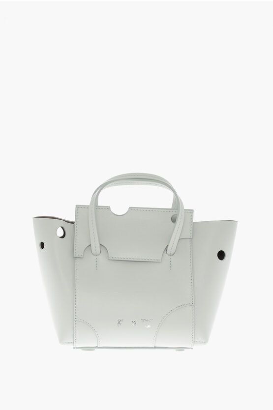 Off White O1Mle0425 Size: Os / Burrow Tote Bag In Light Blue, Women's