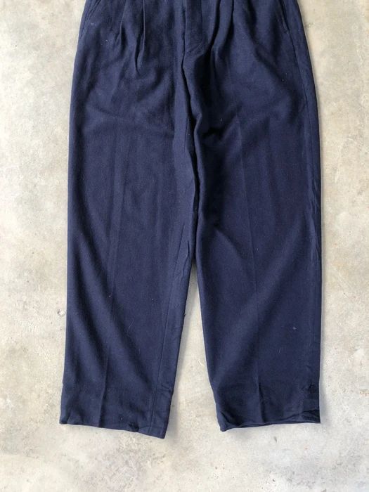 Japanese Brand INSIGNIAS Wool Gabardine Pant Inspired Issey Miyake Size US 32 / EU 48 - 4 Thumbnail