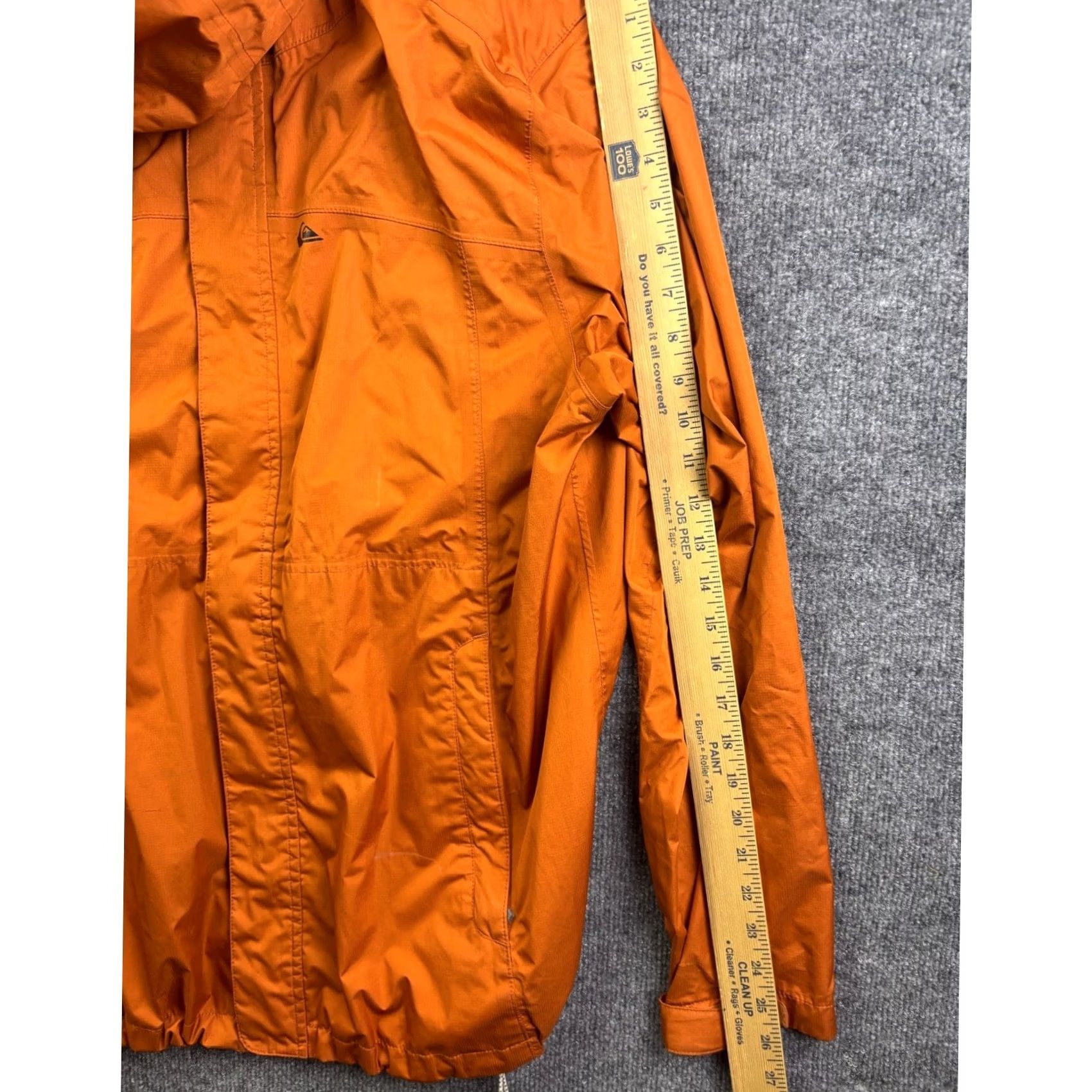 Quiksilver Quiksilver Mountain Division Jacket Mens L Orange Windbreaker Hooded Zip Polyester Ripstop Size US L / EU 52-54 / 3 - 5 Thumbnail