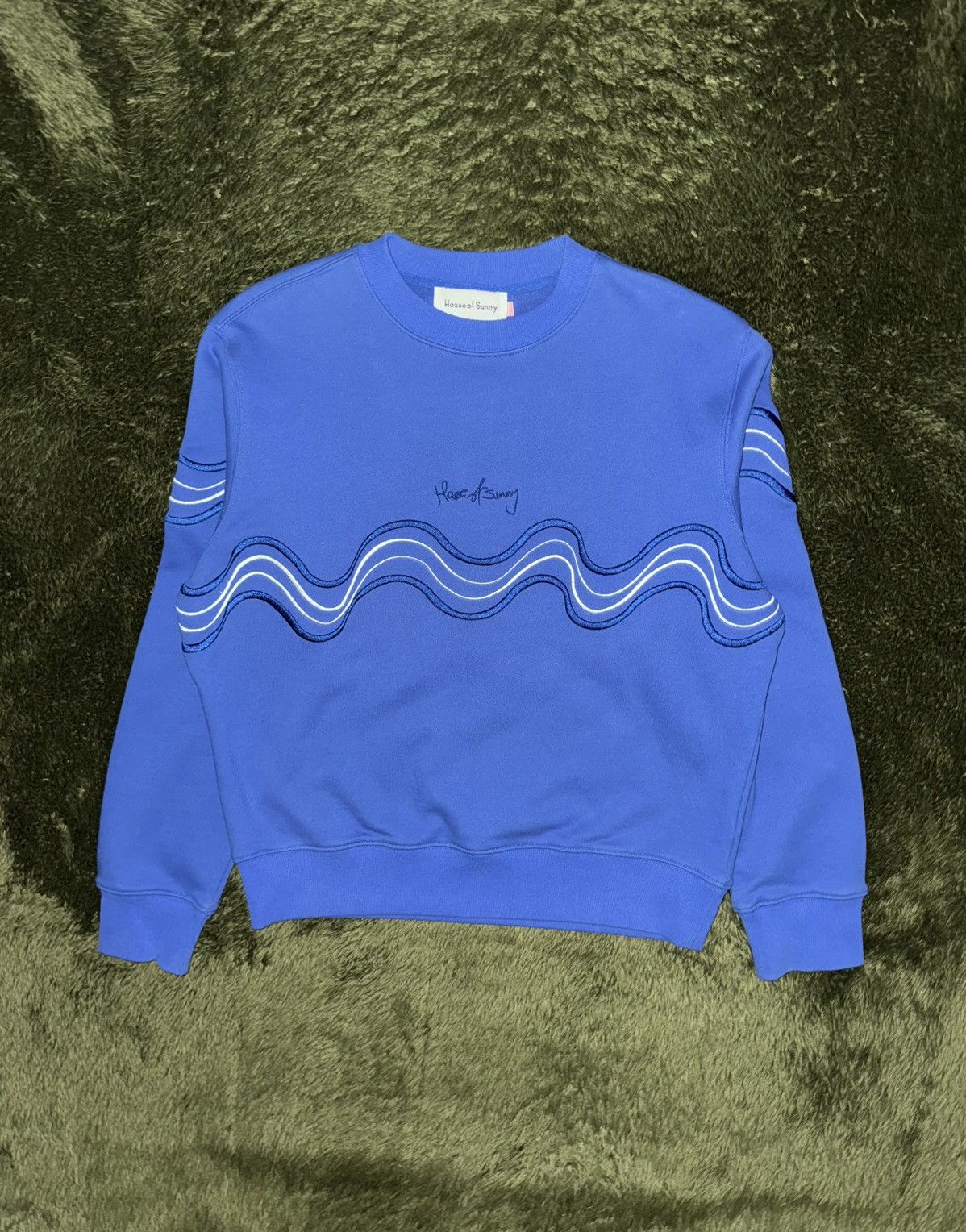 House of Sunny [S] House of Sunny Embroidered Swirl Logo Sweatshirt Size US S / EU 44-46 / 1 - 1 Thumbnail
