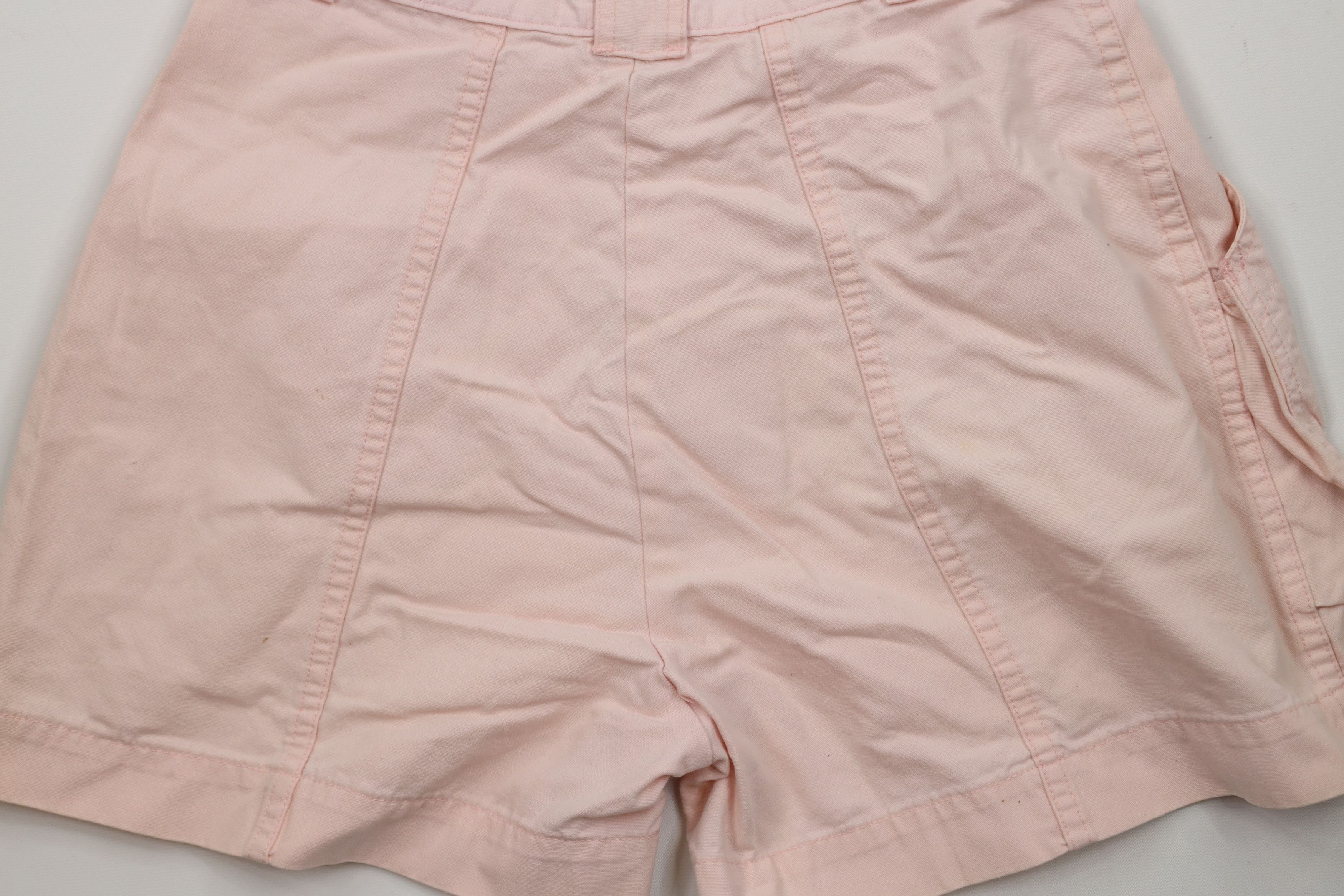 Vintage Vintage 80s 90s Streetwear Distressed Big Pocket Shorts Pink Size 34" / US 12 / IT 48 - 12 Thumbnail