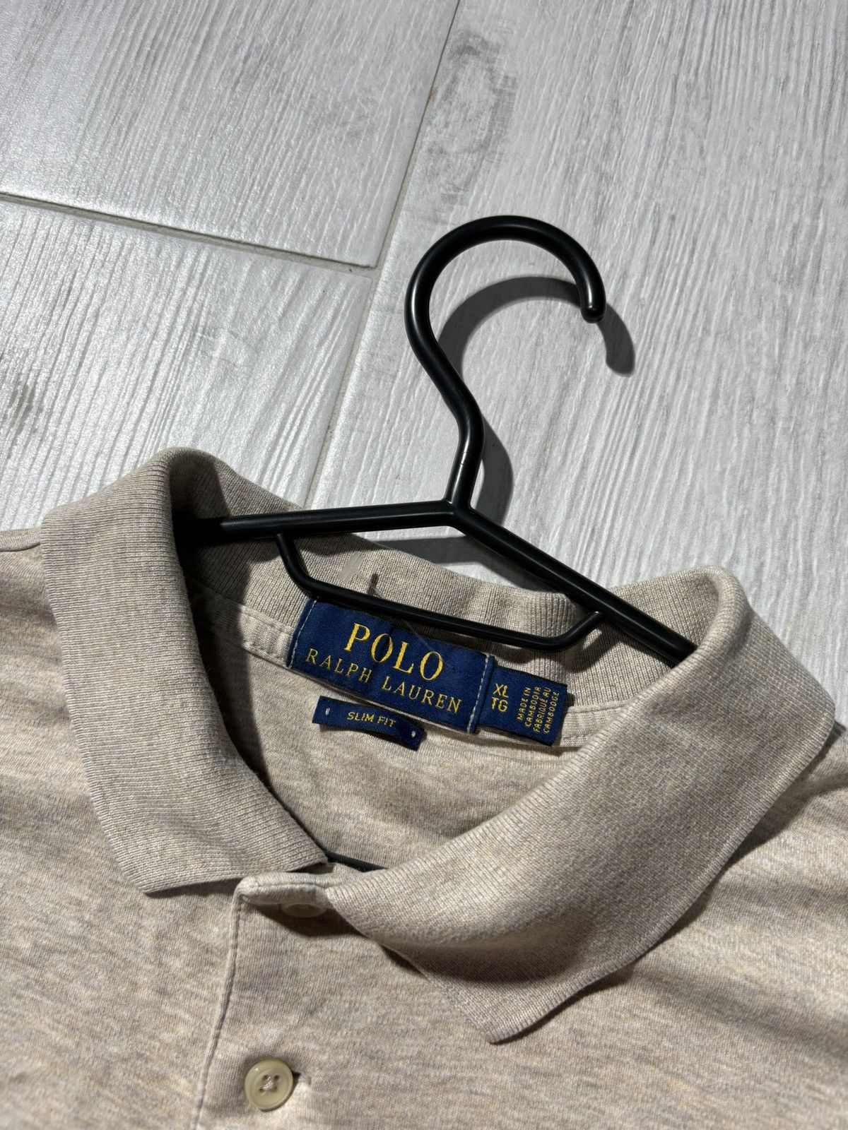 Polo Ralph Lauren Polo Ralph Lauren Polo Rugby Cream Long Sleeve Old Money Size US XL / EU 56 / 4 - 5 Thumbnail
