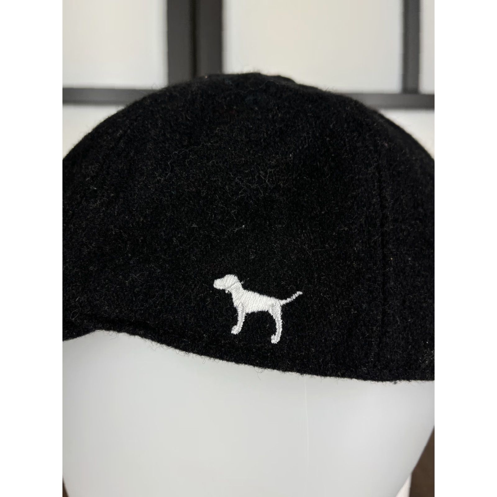 Victoria's Secret Victoria's Secret Hat Cap Strap Back Adult One Size Black PINK Wool Blend Size ONE SIZE - 5 Thumbnail