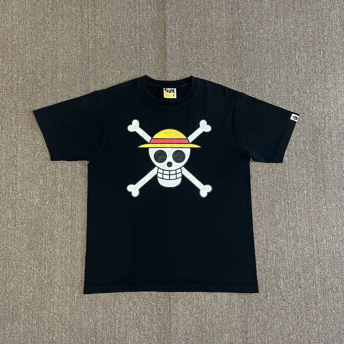 Bape Bape X One Piece Collaboration Tee Size US M / EU 48-50 / 2 - 1 Thumbnail