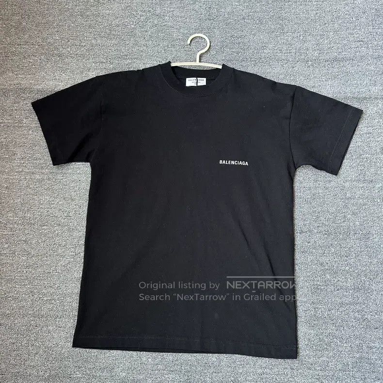 Balenciaga Balenciaga Black printed short-sleeve Size US XS / EU 42 / 0 - 1 Thumbnail
