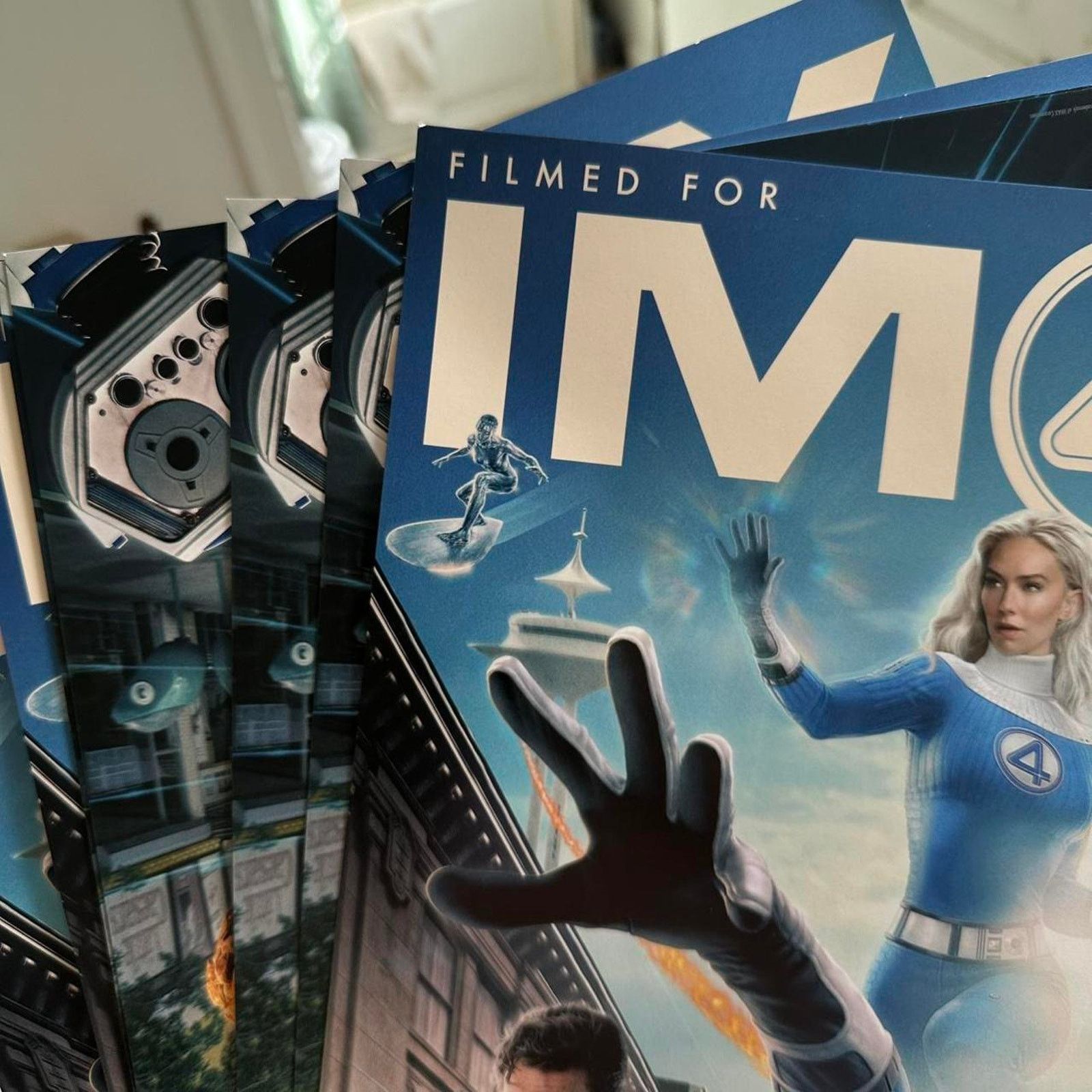 Marvel Comics × Other 2025 Fantastic 4 First Steps Marvel Movie Promo Poster Print Size ONE SIZE - 5 Thumbnail