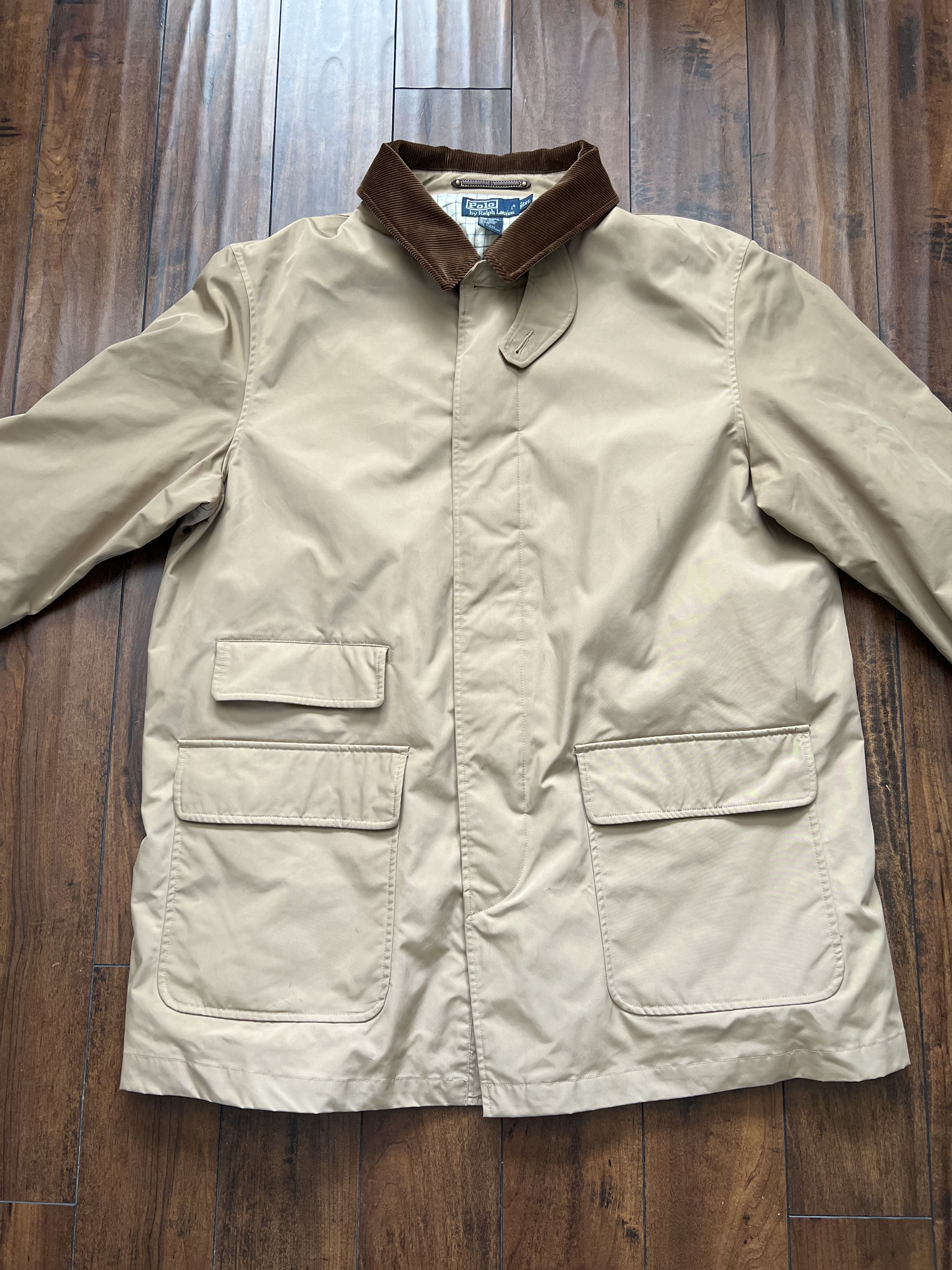 Polo Ralph Lauren Polo Ralph Lauren Flannel Linned Chore Coat Size US XL / EU 56 / 4 - 3 Thumbnail
