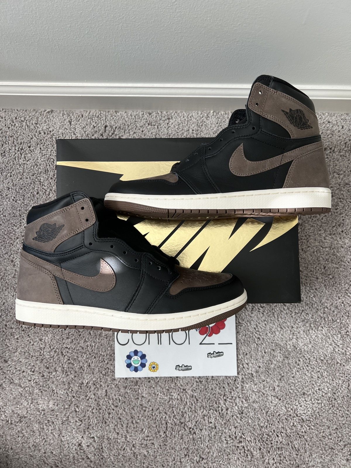Jordan Brand Air Jordan 1 Retro High OG ‘Palomino’ (Reverse Mocha) Size US 10 / EU 43 - 3 Thumbnail