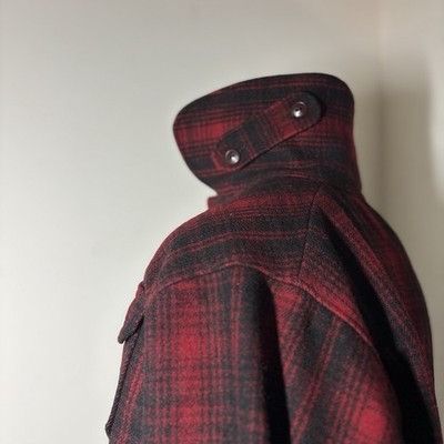 Other VTG Woolrich Mackinaw Red Plaid Wool Hunting Jacket 503 Men’ Size US S / EU 44-46 / 1 - 7 Thumbnail