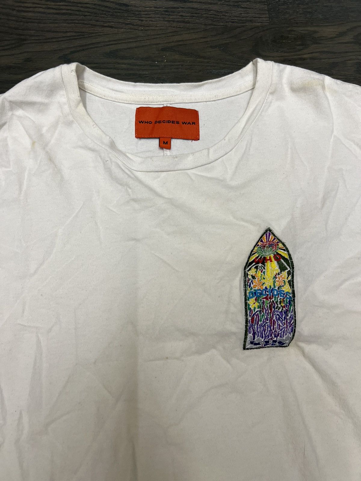 Who Decides War Who decides war stain glass t shirt Size US M / EU 48-50 / 2 - 3 Thumbnail