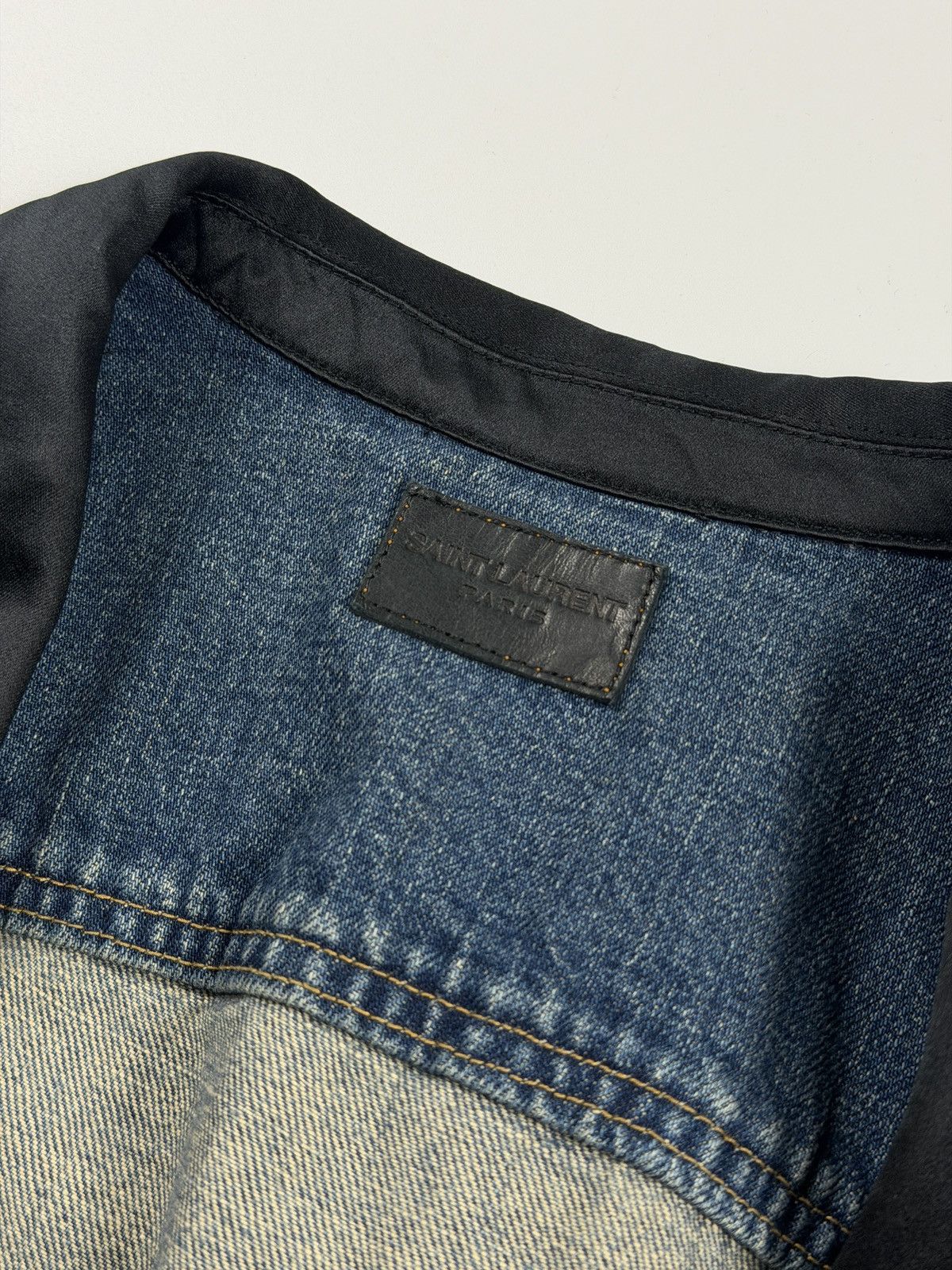 Saint Laurent Paris SS16 LE SMOKING DENIM VEST Size US M / EU 48-50 / 2 - 4 Thumbnail